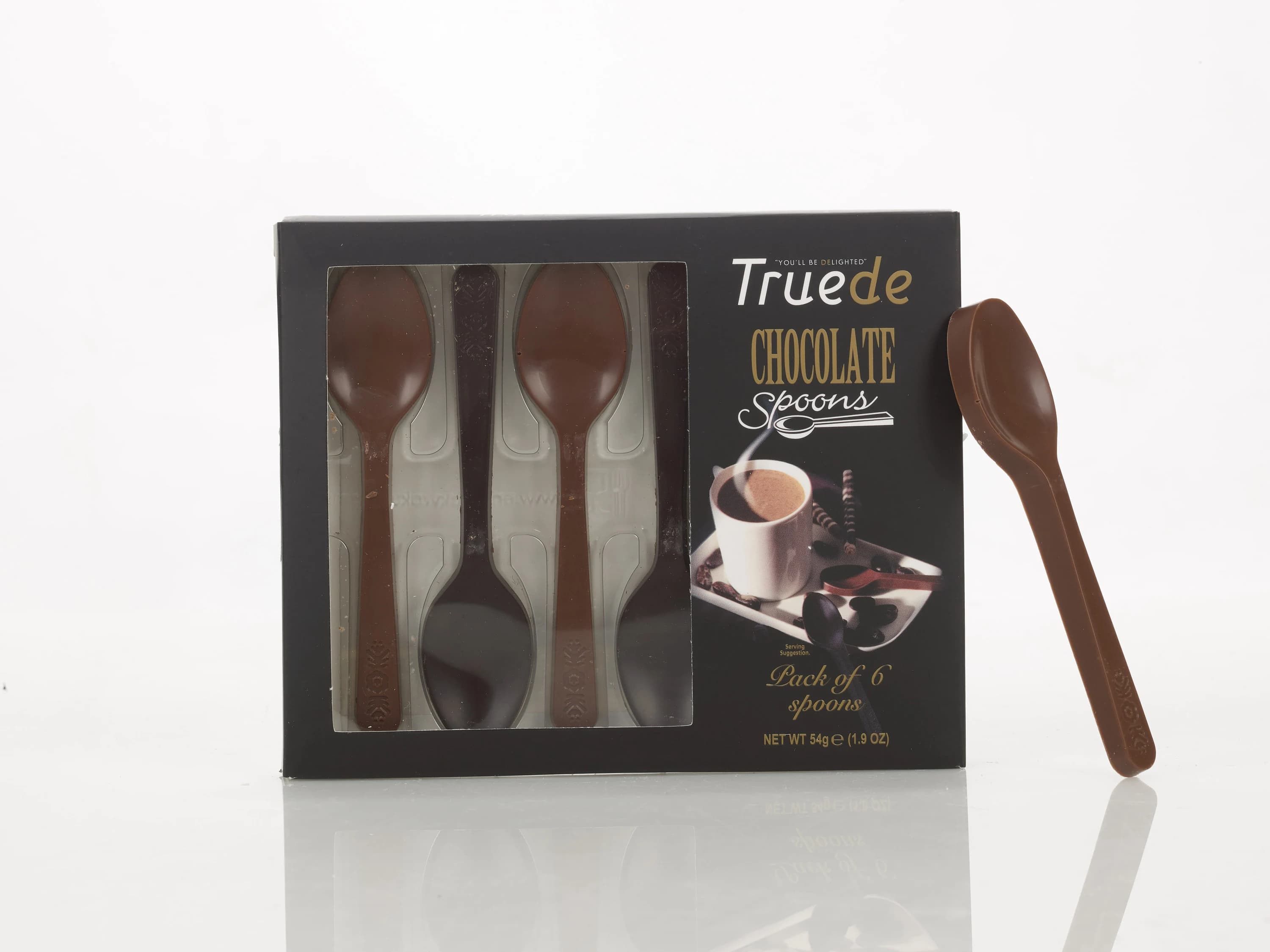 Chocolate Spoons: Milk & Dark Chocolate, Easter Gift, Stocking Filler - image 5