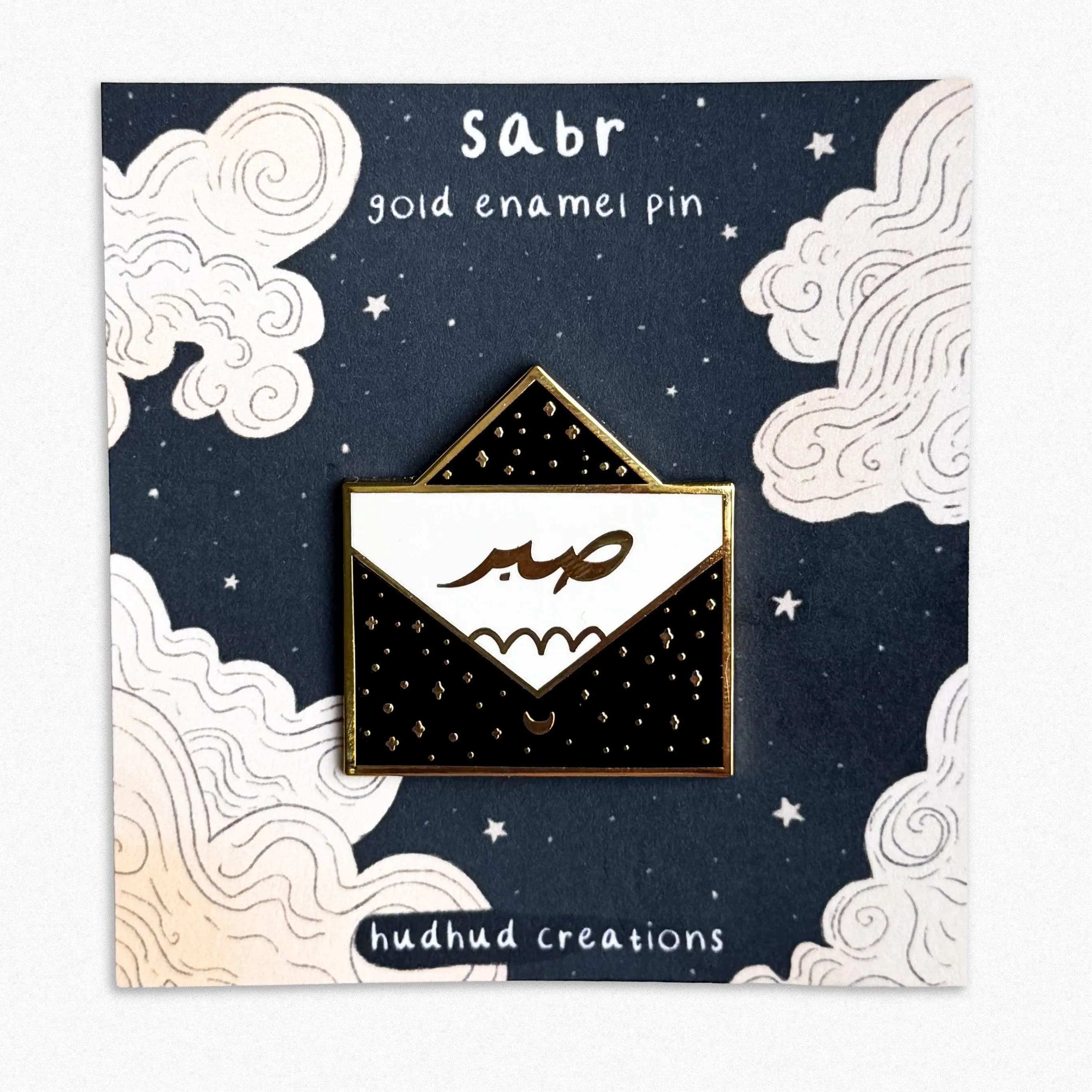 Enamel Pin - Sabr (Black)