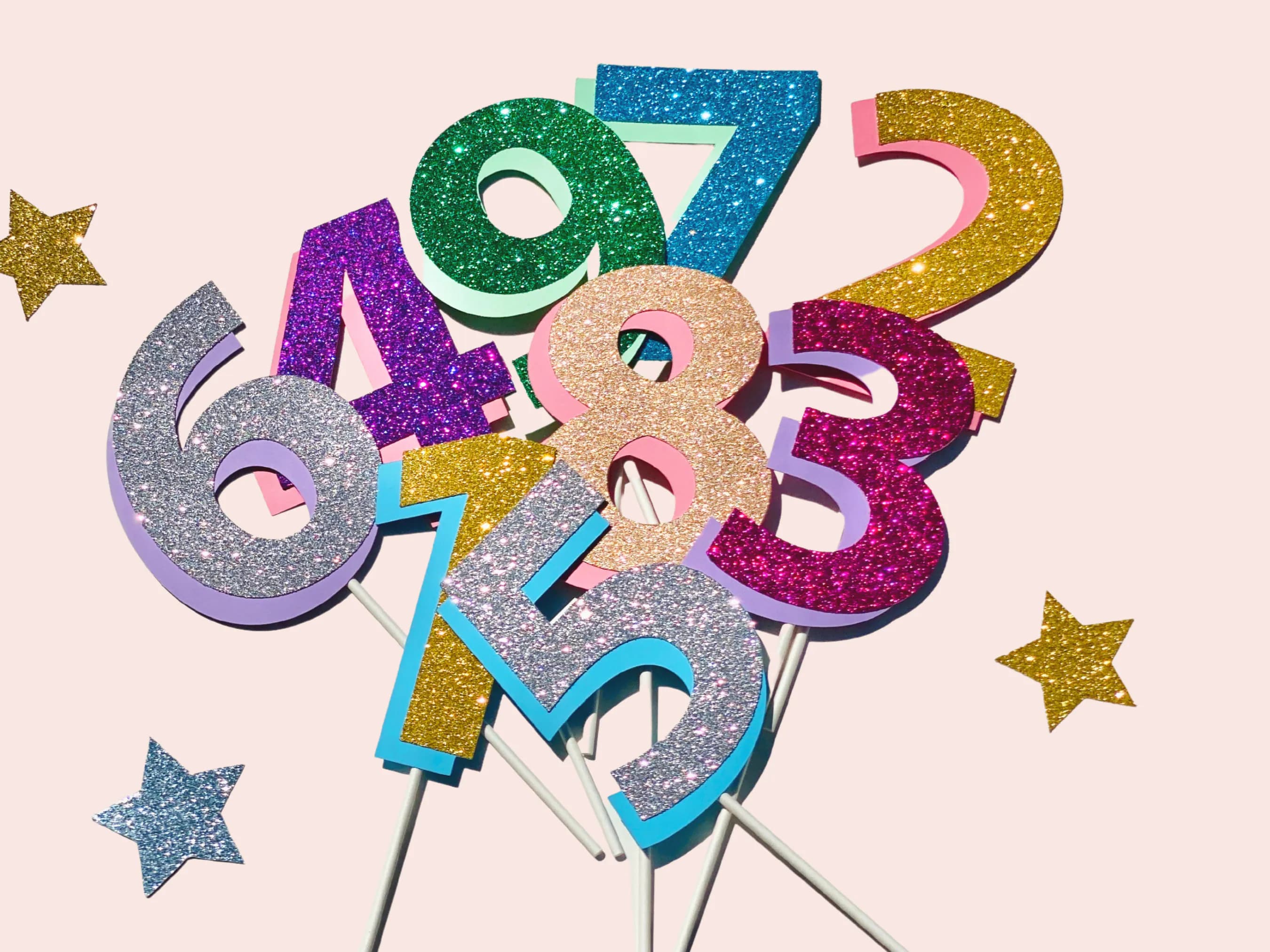 3D Cake Topper, Any Age/Colour Cake Topper, Birthday Cake Topper, Number Cake Topper, Number Topper, Cake Topper, Topper, Custom Cake Topper