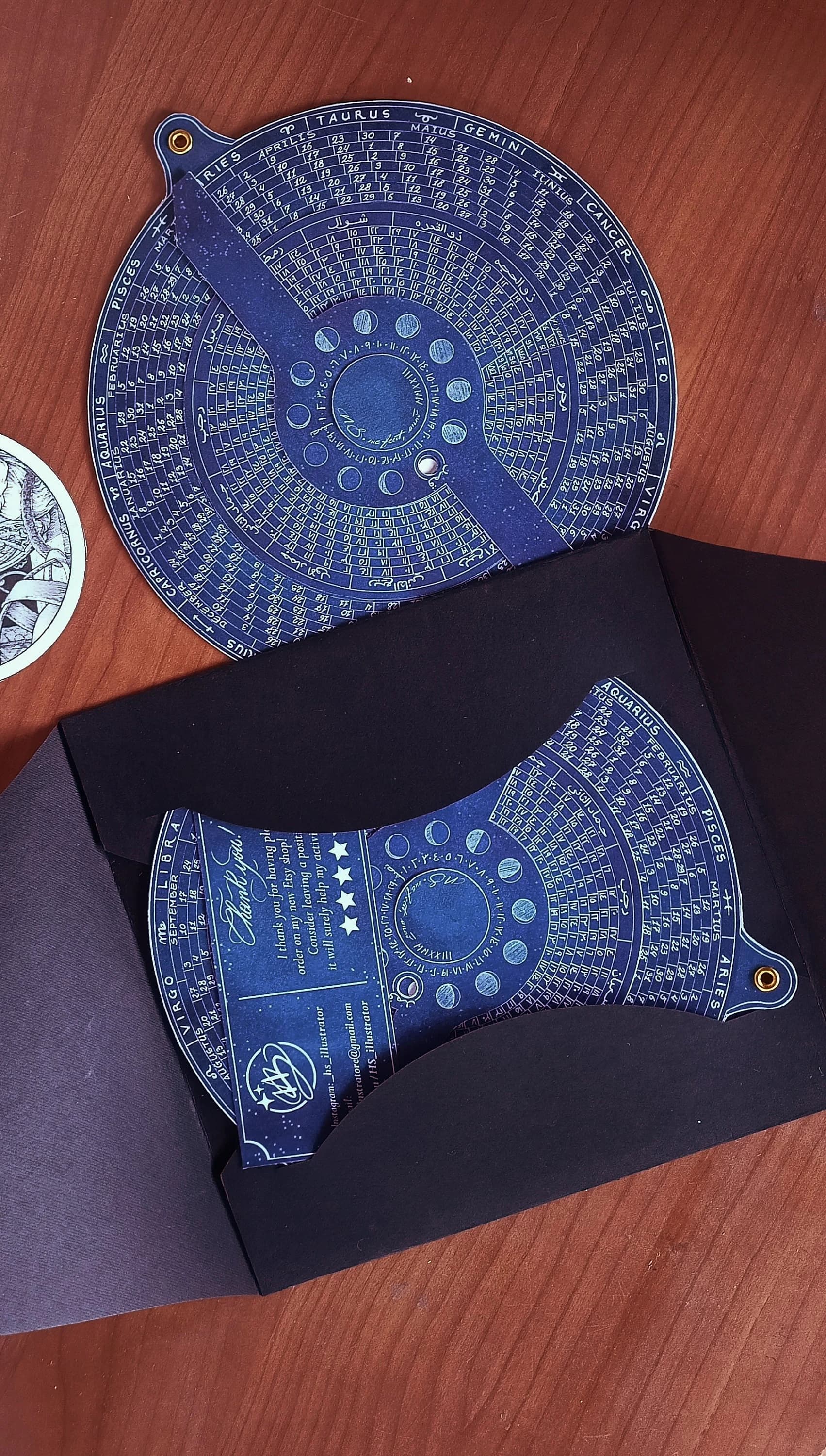Perpetal luni-solar calendar, hijri-gregorian date converter and moon phase predictor. - image 2