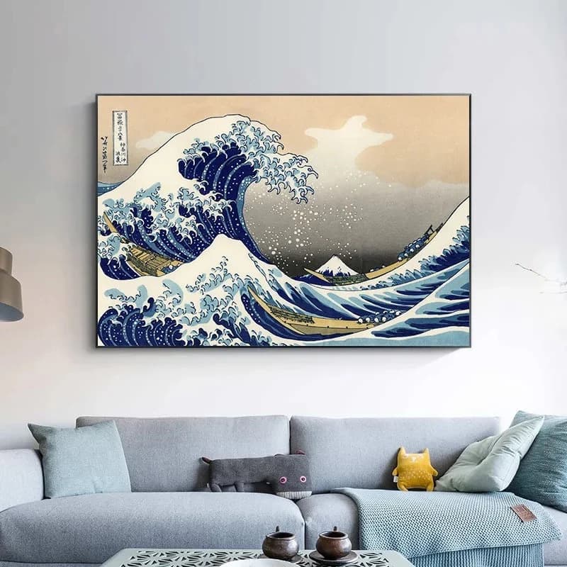 Japaneses Wall Art | Japanese Wall Art | Old Japanese Art | Japanese Poster | Japanese Decor | Asian Wall Art Asian Decor Coastal Wall Art - image 4