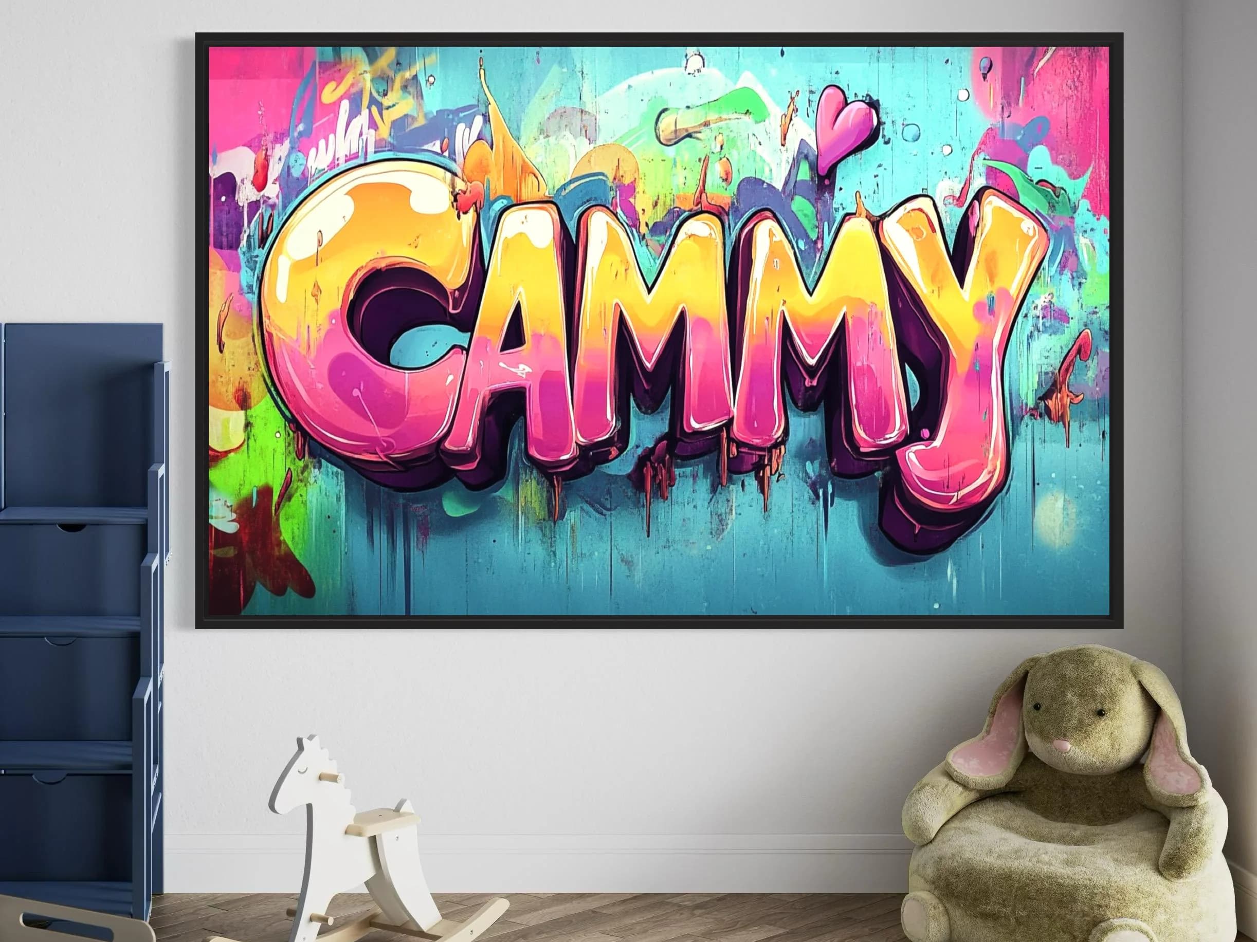Personalized Custom Name Wall Art for Girls' Bedroom - Beautiful Name Decor for Kids' Children’s Room - image 3