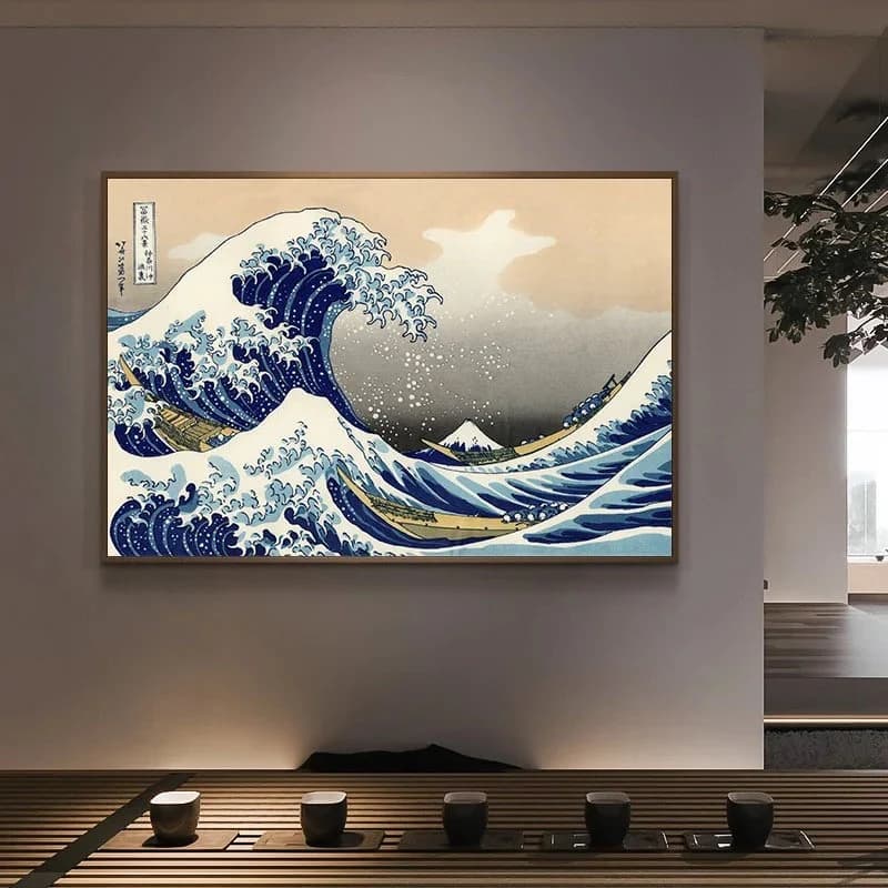 Japaneses Wall Art | Japanese Wall Art | Old Japanese Art | Japanese Poster | Japanese Decor | Asian Wall Art Asian Decor Coastal Wall Art - image 5