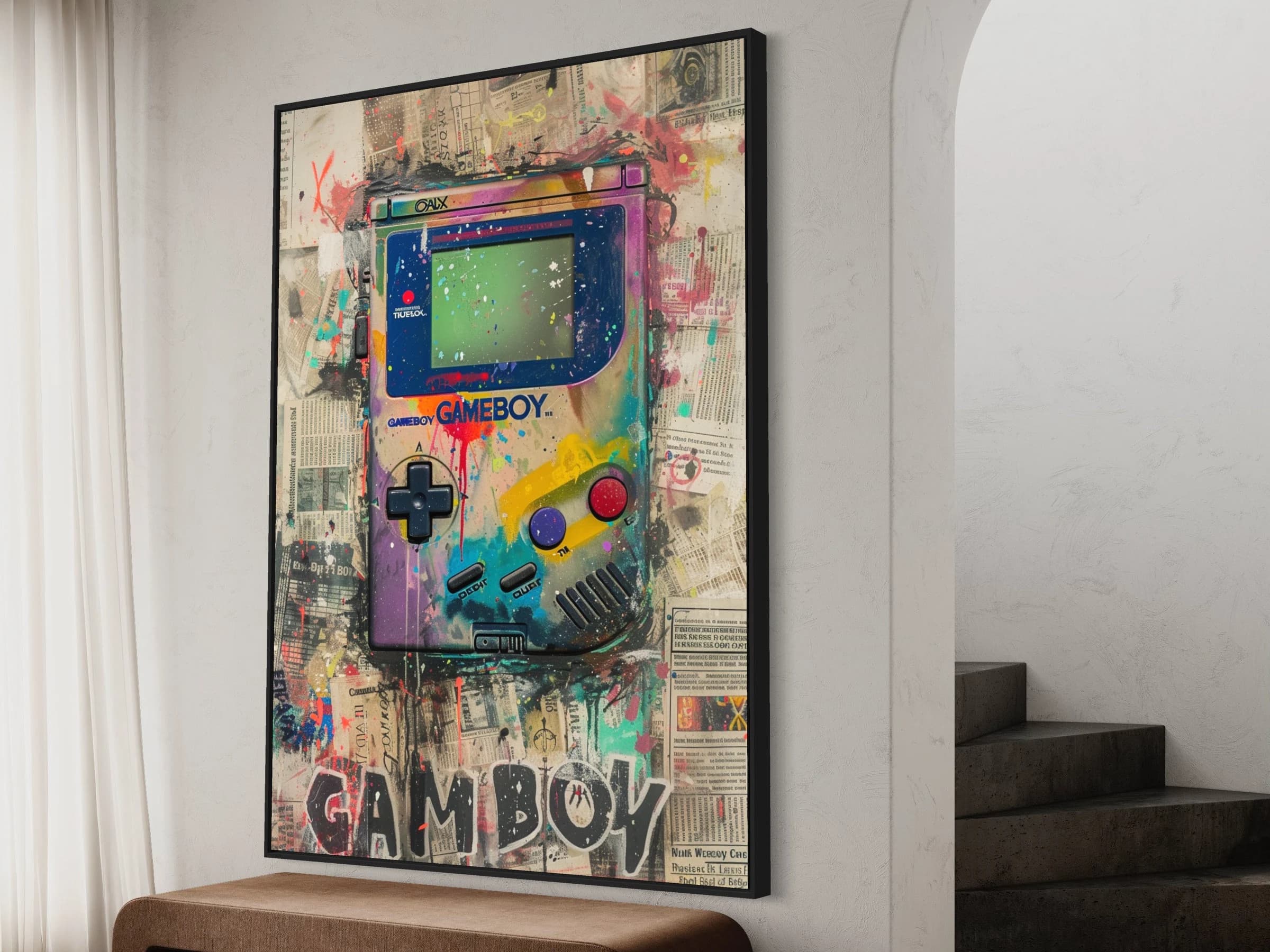 Gaming Prints | Games Room Wall Art Decor | Gifts For Gamer | Graffiti Wall Art | Gaming Room Wall Decor | Poster Sci Fi Decor - image 4