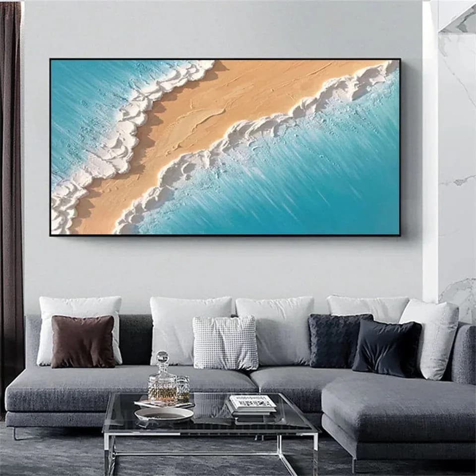 Ocean Wall Art | Coastal Wall Art | Coastal Art Wall | Beach Decor | Beach Prints | Coastal Prints | Ocean Painting | Ocean Print - image 3