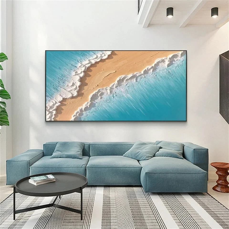Ocean Wall Art | Coastal Wall Art | Coastal Art Wall | Beach Decor | Beach Prints | Coastal Prints | Ocean Painting | Ocean Print - image 4