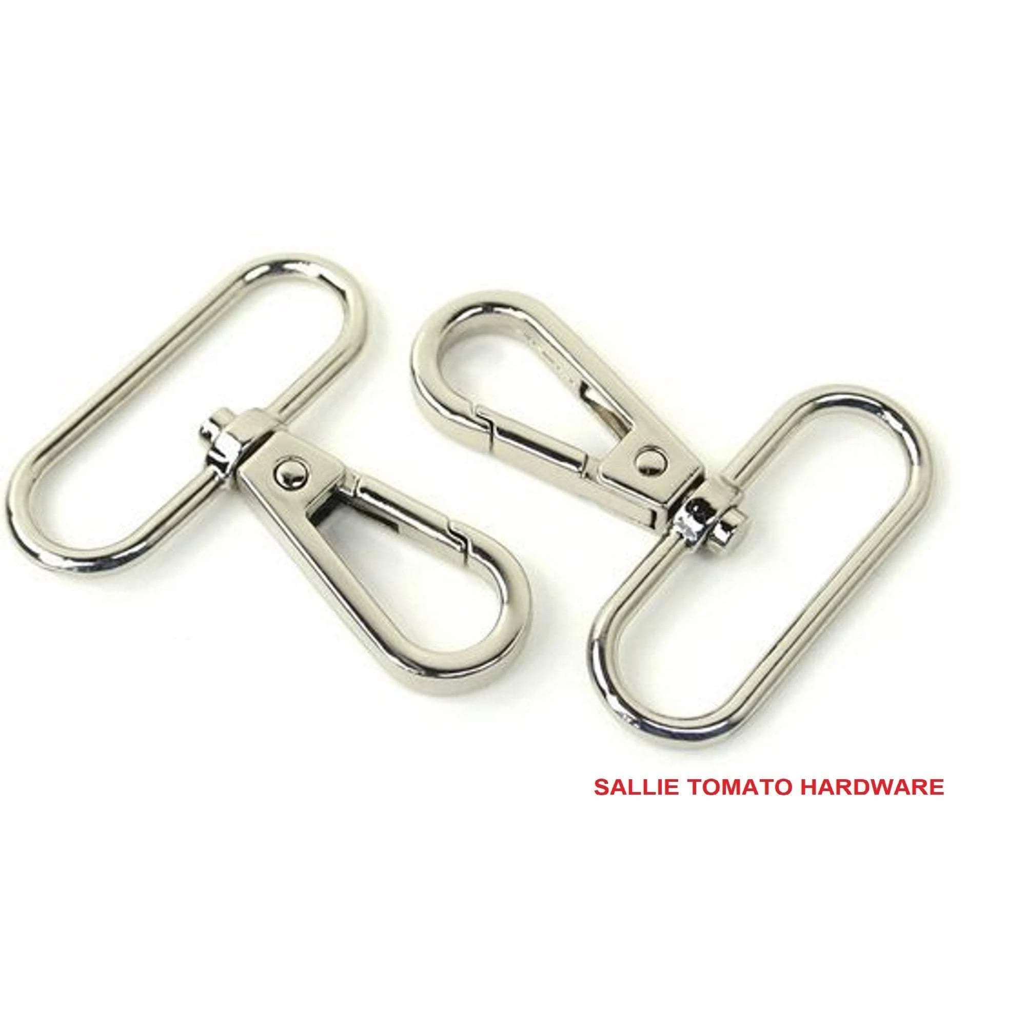 BAG HARDWARE by Sallie Tomato - Swivel Hook - Flat - 1 1/2" INCH - 1.5" inch - 38mm - Decorative - Multiple Colors - 2 Per Pack - ( STS180 ) - image 4