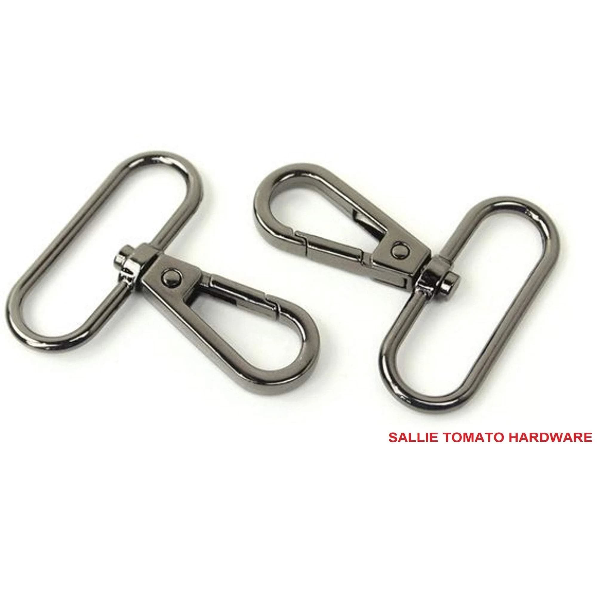 BAG HARDWARE by Sallie Tomato - Swivel Hook - Flat - 1 1/2" INCH - 1.5" inch - 38mm - Decorative - Multiple Colors - 2 Per Pack - ( STS180 ) - image 3
