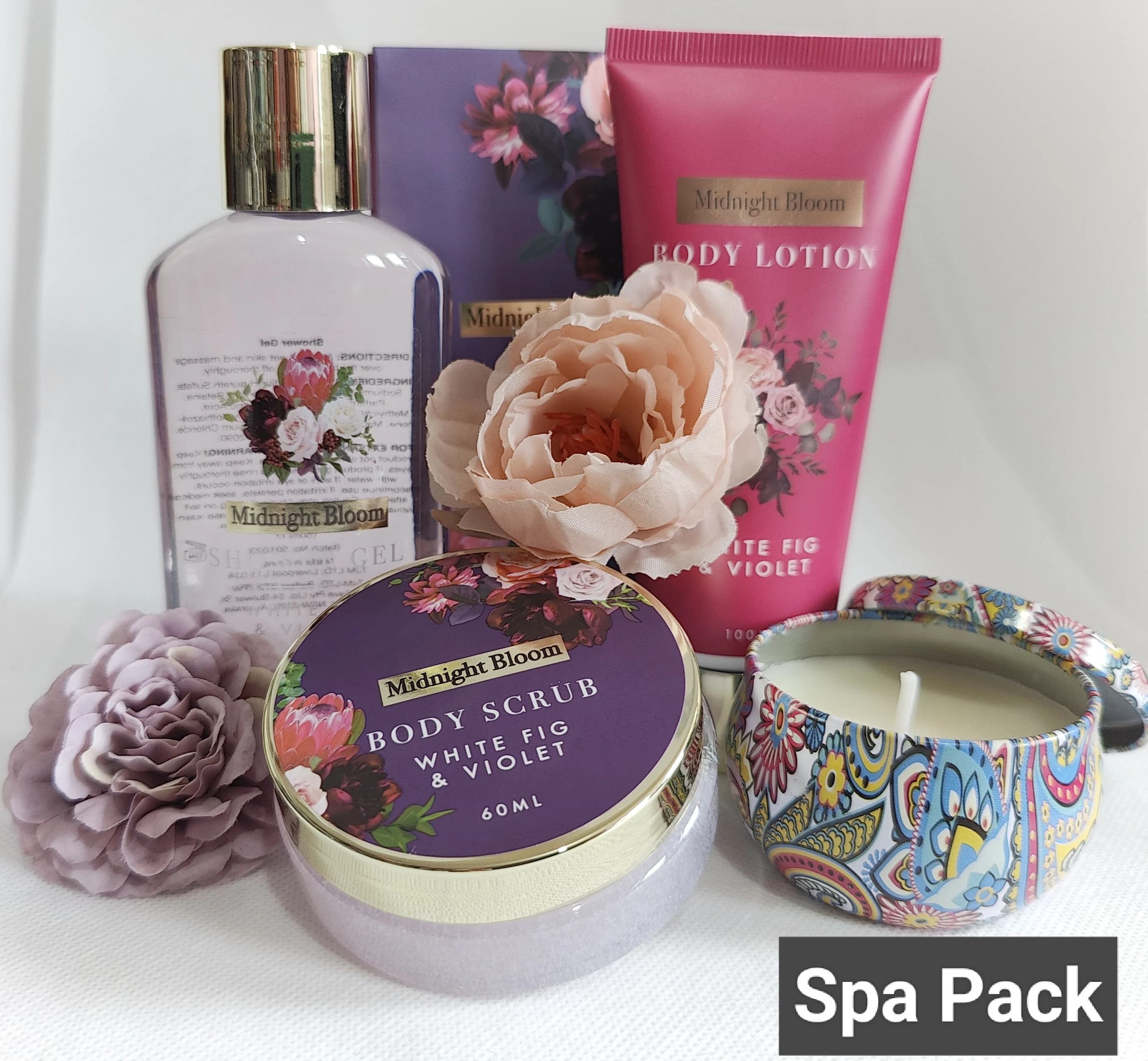 Personalized Hijab Gift Set, Scented Flower Bouquet, Pamper Hamper - image 2