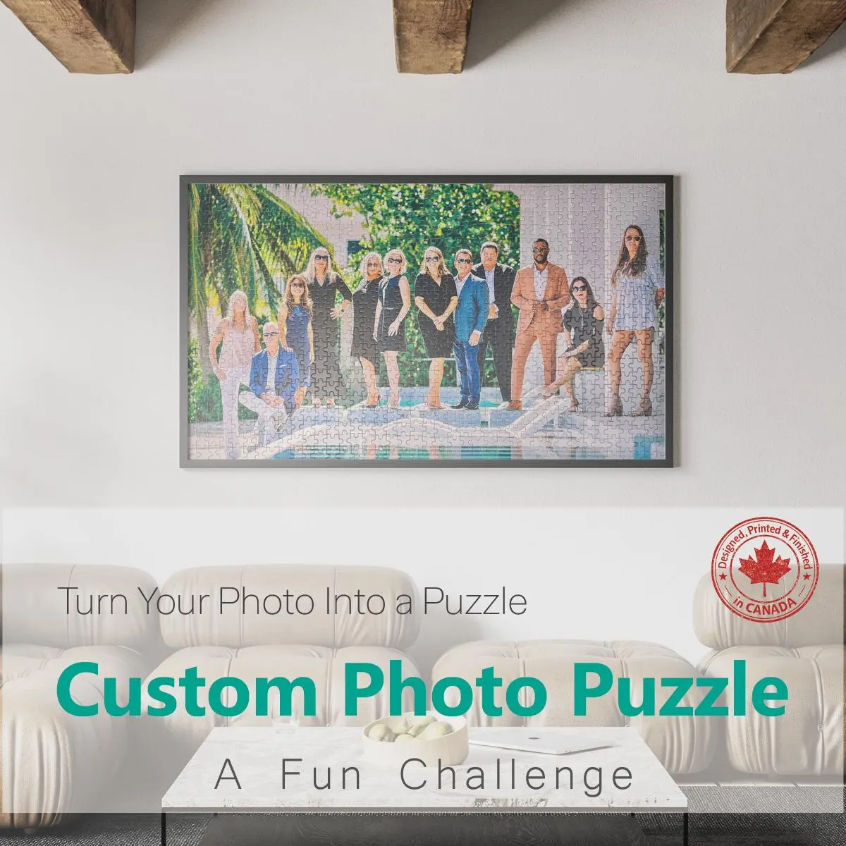 1000 Piece Custom Photo Puzzle | Personalized Jigsaw Puzzle | Upload Your Photo | Premium Family Keepsake Gift - image 5