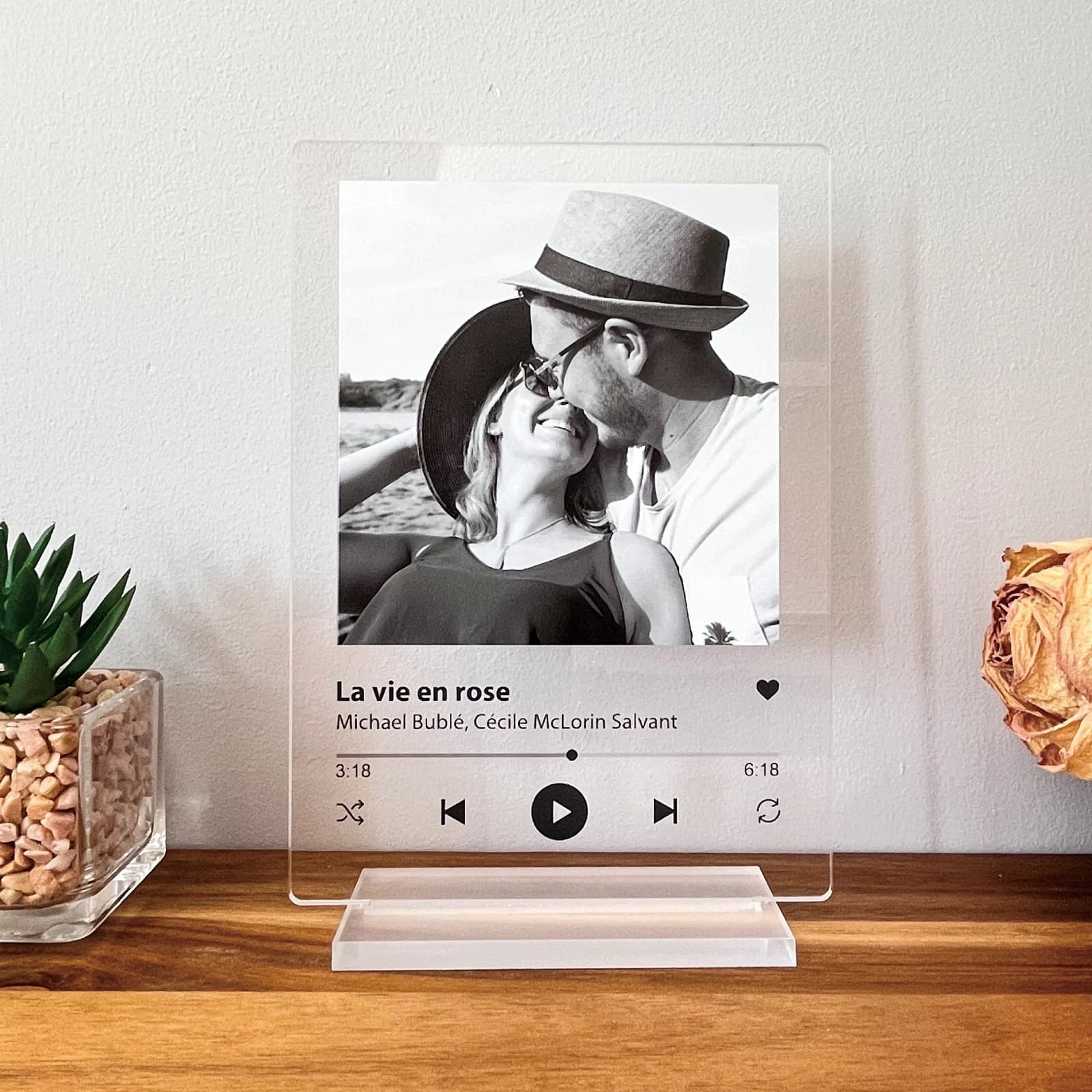 Custom Album Cover Acrylic Plaque: Personalized Music Gift