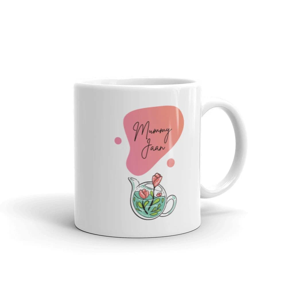 Desi Mother's Day Chai Mug | First 1st Mother's Day Sentimental Mug Gift | Mothers Day Coffee Cup | Indian Pakistani Punjabi Mummy Jaan Ji - image 3