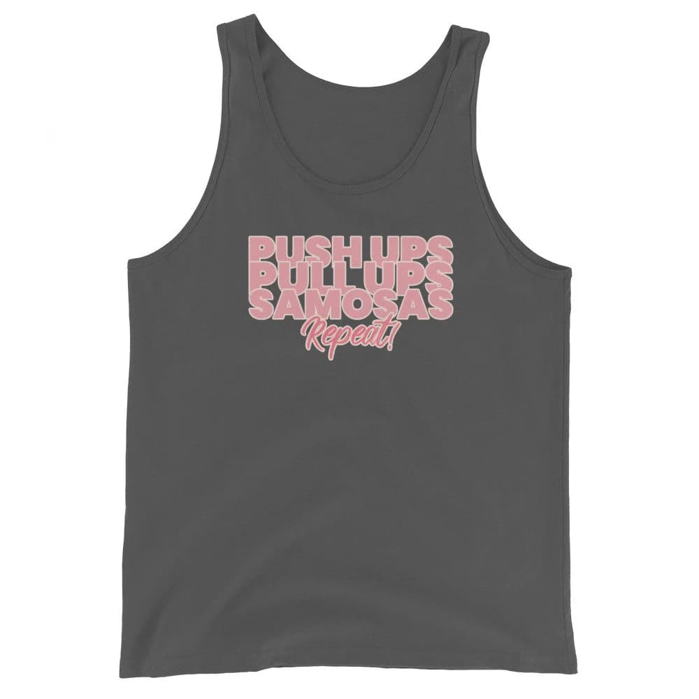 Desi Athletic Apparel | Foodie Fitness Shirt | Indian Pakistani Punjabi Tank Tops | South Asian Fitness Clothes |Active Wear Sleeveless Tank - image 5