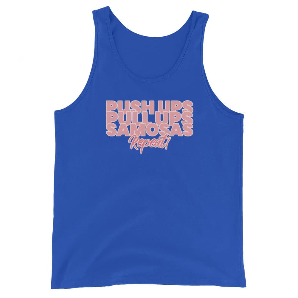 Desi Athletic Apparel | Foodie Fitness Shirt | Indian Pakistani Punjabi Tank Tops | South Asian Fitness Clothes |Active Wear Sleeveless Tank - image 4