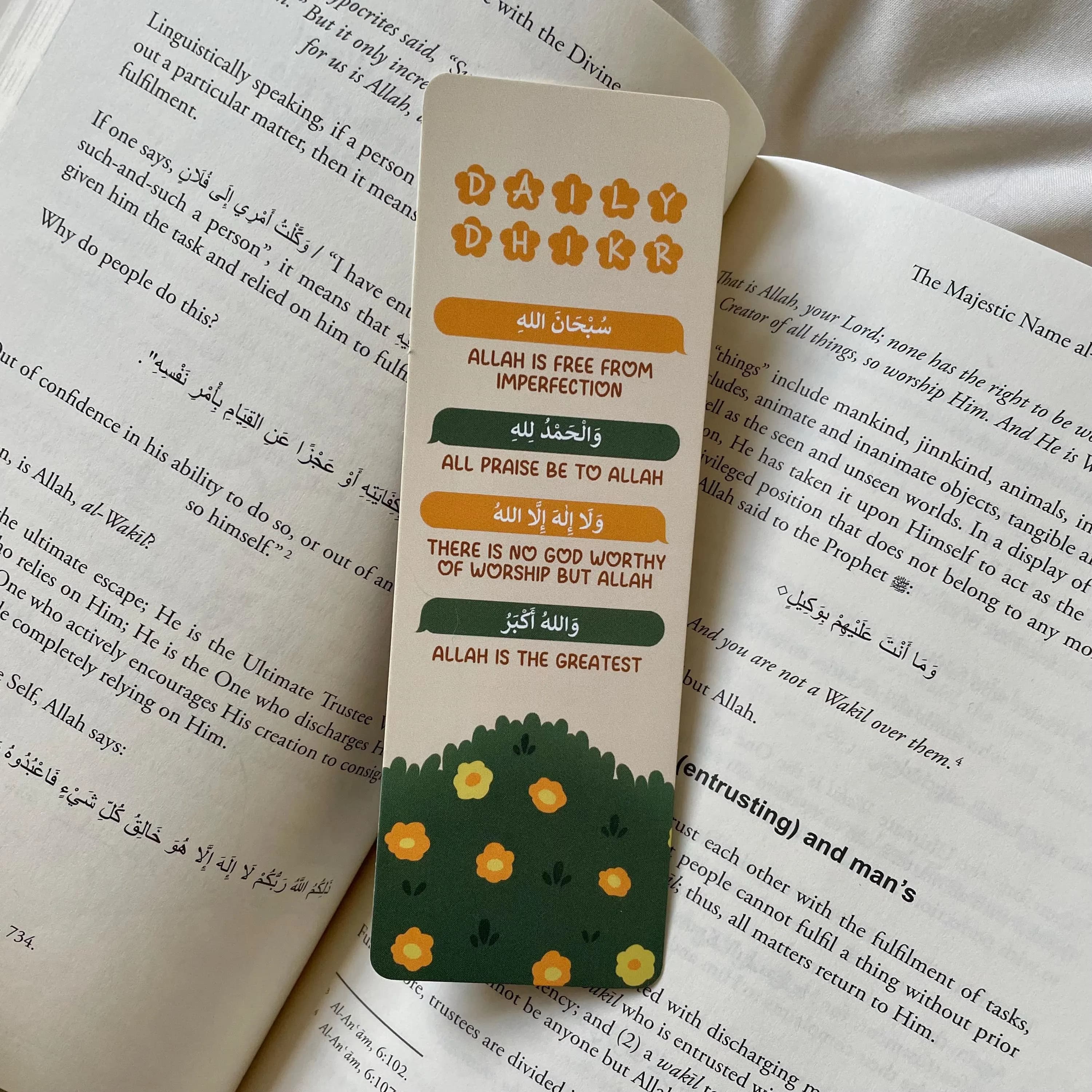 Islamic Bookmark | Daily Dhikr, Quran Gift - image 3