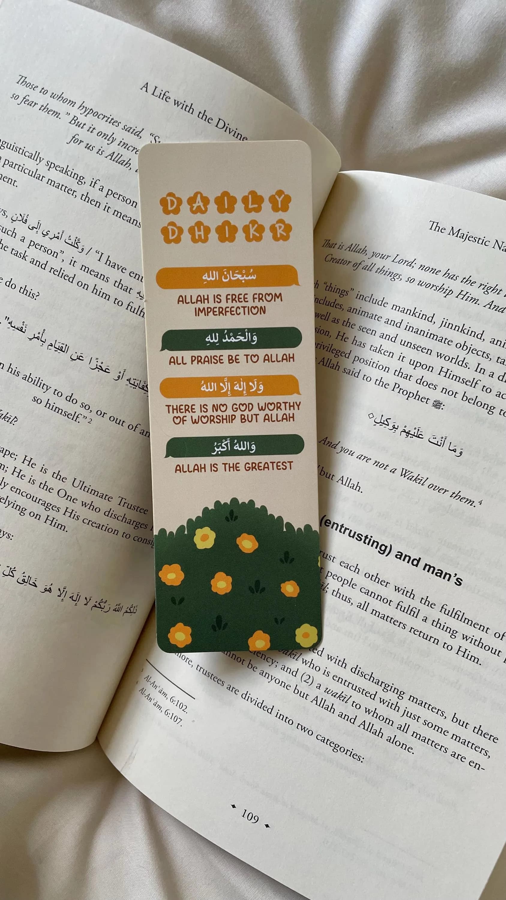 Islamic Bookmark | Daily Dhikr, Quran Gift - image 5
