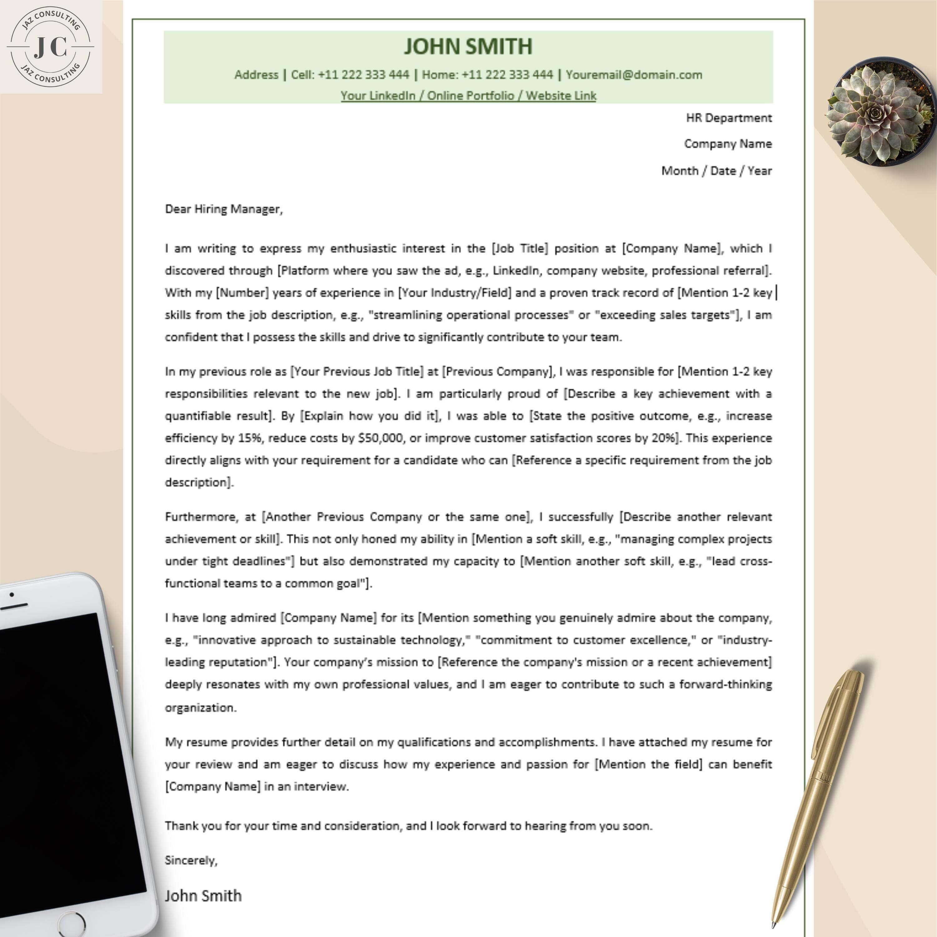 Unlock your career potential with our premium ATS Friendly Resume and Cover Letter Combo Pack!
Our downloadable, instantly accessible pack includes a fully editable ATS Resume Template and a matching Cover Letter Template.
After purchase, you will get:
2 Pages ATS Friendly Resume Template (Microsoft Word & Google Docs) - Fully Customizable, more pages can be added
1 Page Matching Cover Letter Template (Microsoft Word & Google Docs) - Fully Customizable, more pages can be added