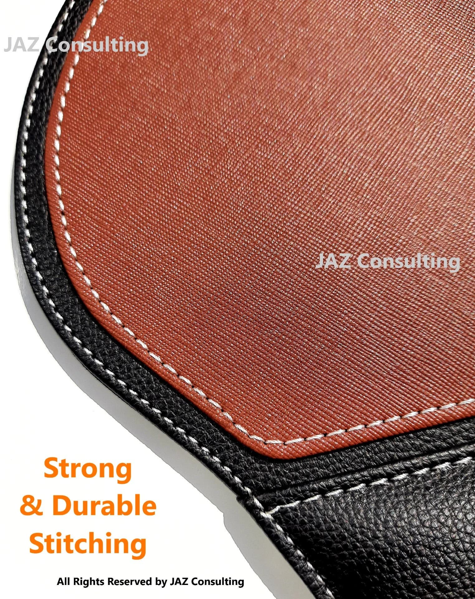 Excellent quality PU Leather Mouse Pad in Round Shape and Light Brown & Black Color, with comfortable wrist support & non-slip base.
Specially designed to make your long & extended working hours comfortable & wrist-stress free & your gaming hours more fun-filled. ERGONOMIC PAIN RELIEF DESIGN , EXCELLENT MOUSE SUPPORT, LARGER WRIST-REST, FOR ALL TYPES OF MICE, NON-TOXIC, LIGHTWEIGHT & DURABLE, EASY TO CLEAN, WATERPROOF & STAIN RESISTANT SURFACE, SMELL FREE.
Available in two different designs.