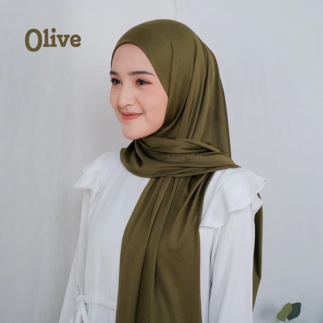 Instant Cotton Jersey Hijab: Oval Pashmina Ayara - image 4