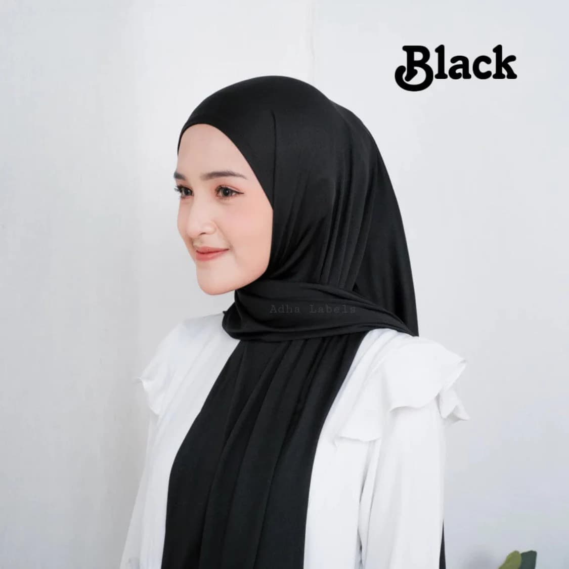Instant Cotton Jersey Hijab: Oval Pashmina Ayara - image 5