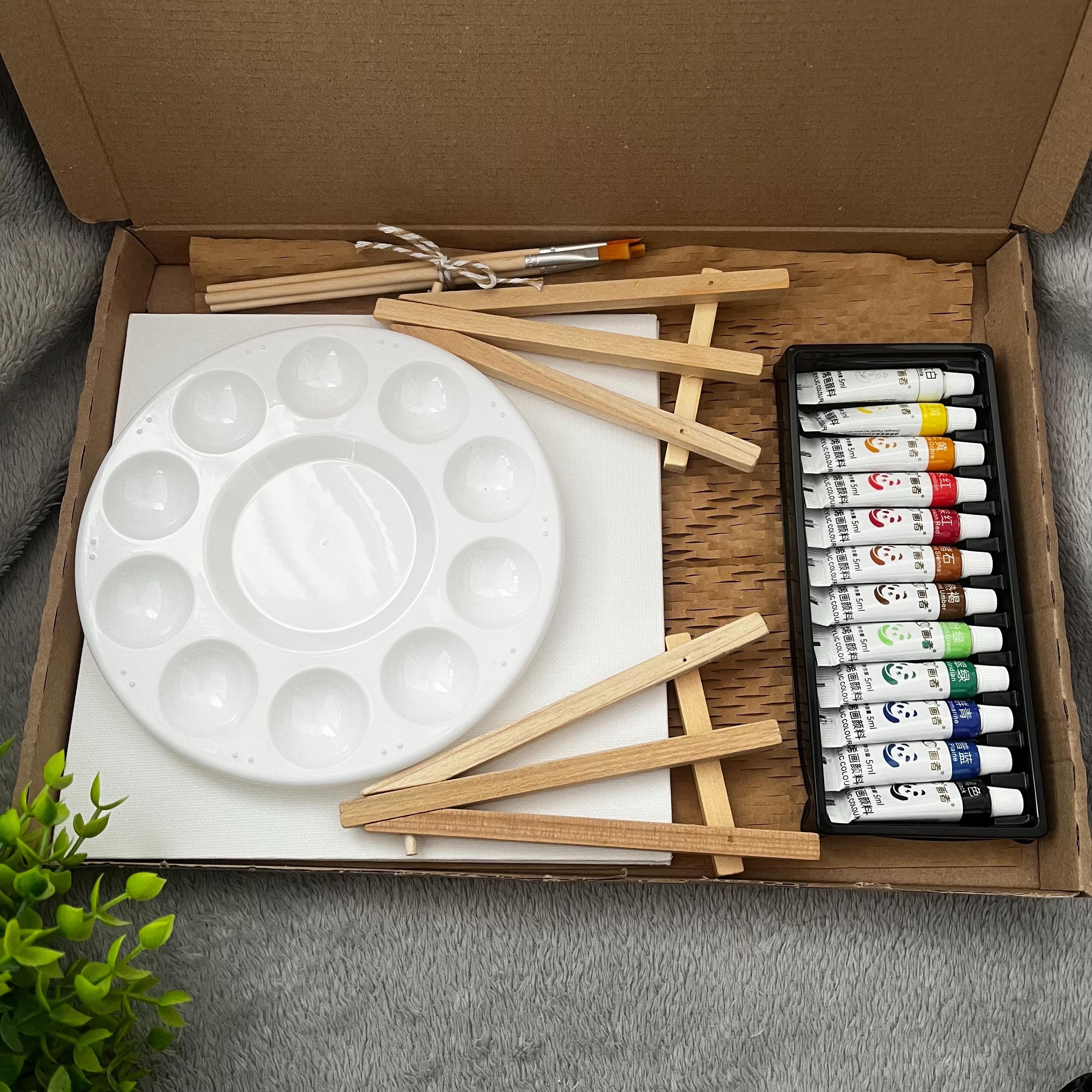 Sip and Paint Gift Set for 2 | Date Night at Home | Girl’s Night In | Paint Your Partner | Birthday Gift | Mother’s Day - image 5