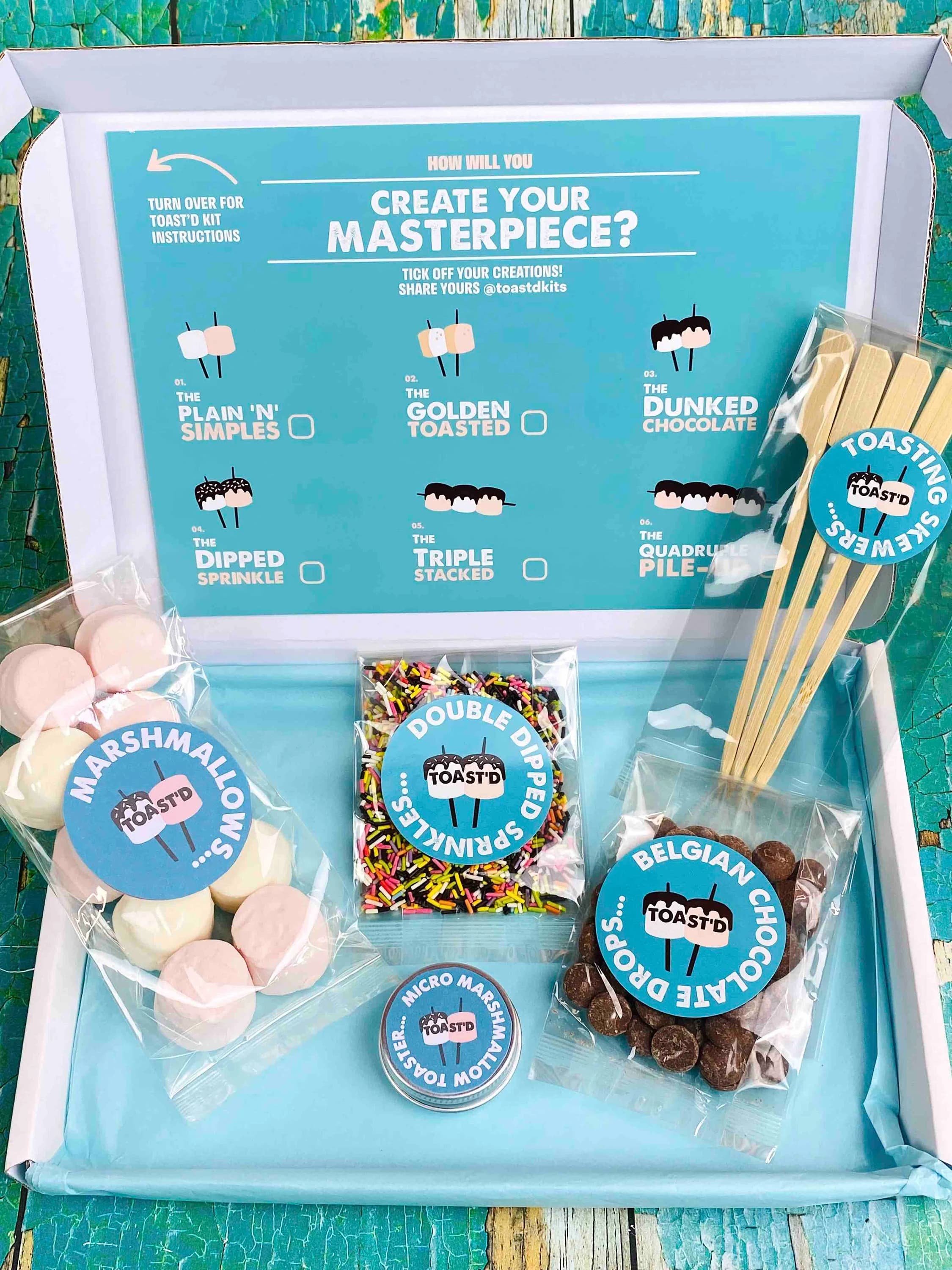 Mini Marshmallow Toasting Kit: Belgian Chocolate & Sprinkles - image 5