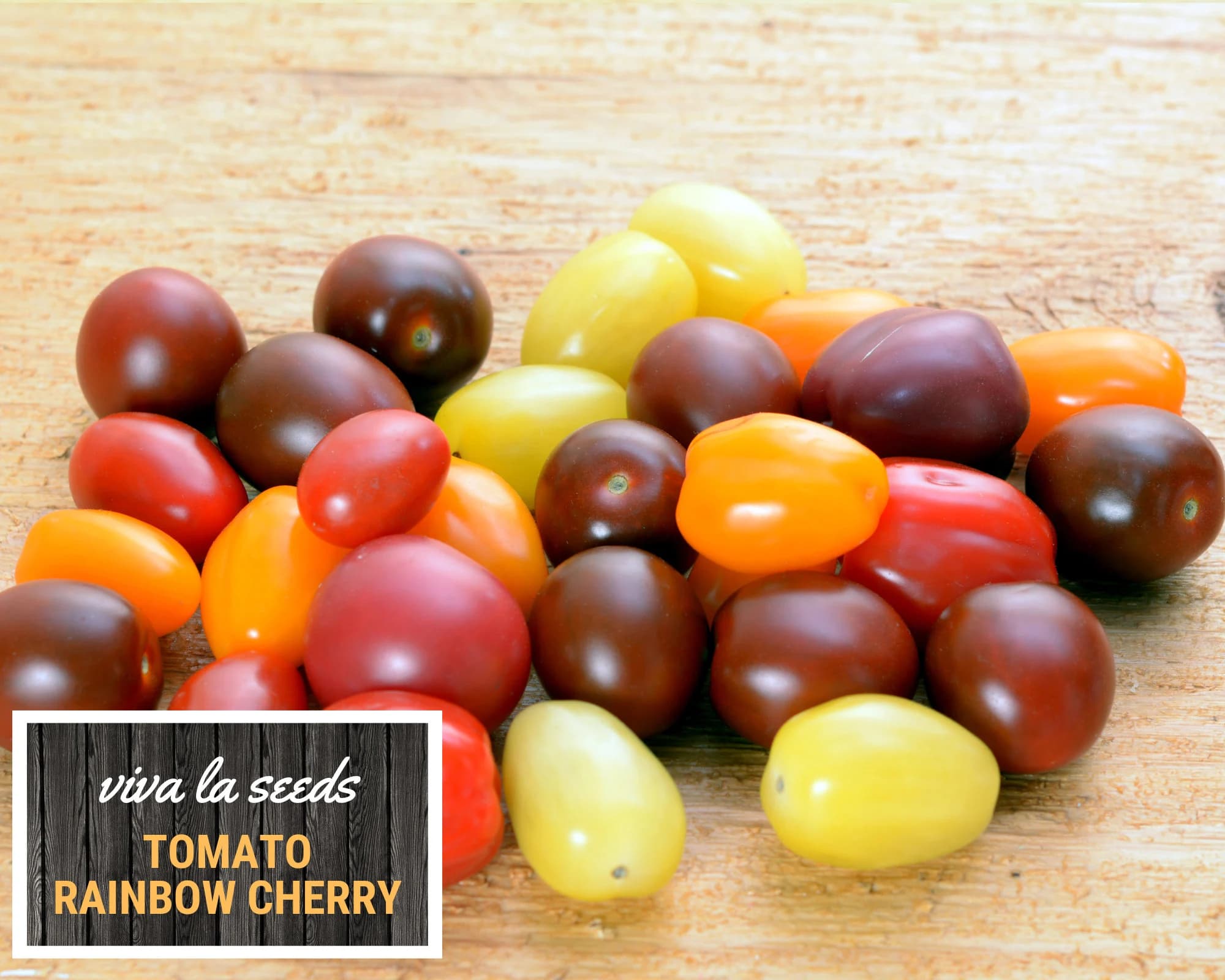 Tomato, Rainbow Cherry | 50 Seeds | Heirloom | Non-GMO | Lycopersicon esculemtum - image 4