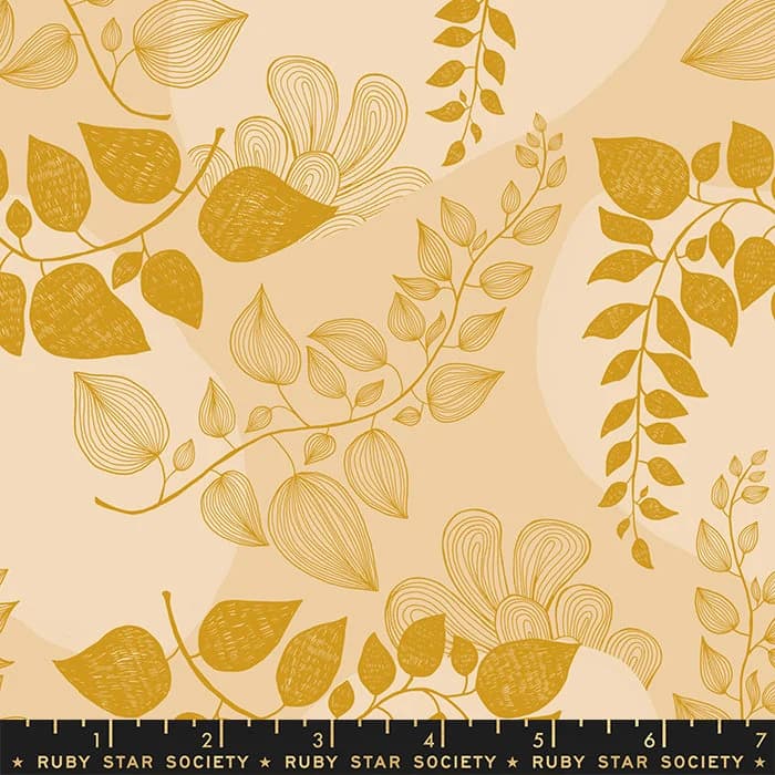 Unruly Nature by Jen Hewett of Ruby Star Society for Moda Fabrics RS6009-12 Climbing Branches/Cactus(Main)(L-7) - image 3