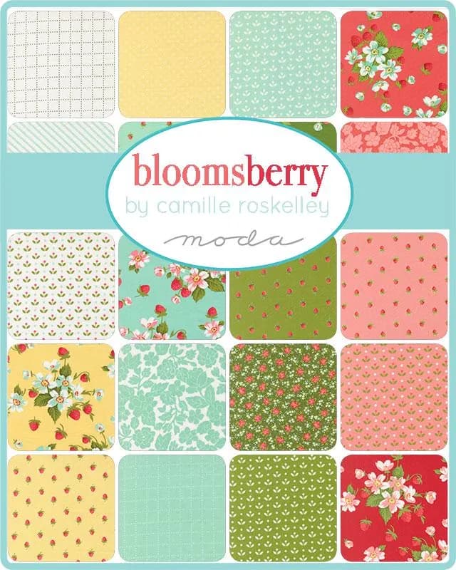 Bloomsberry by Camille Roskelley for Moda Fabrics Item 55351-17 (Main)(M-3) - image 4