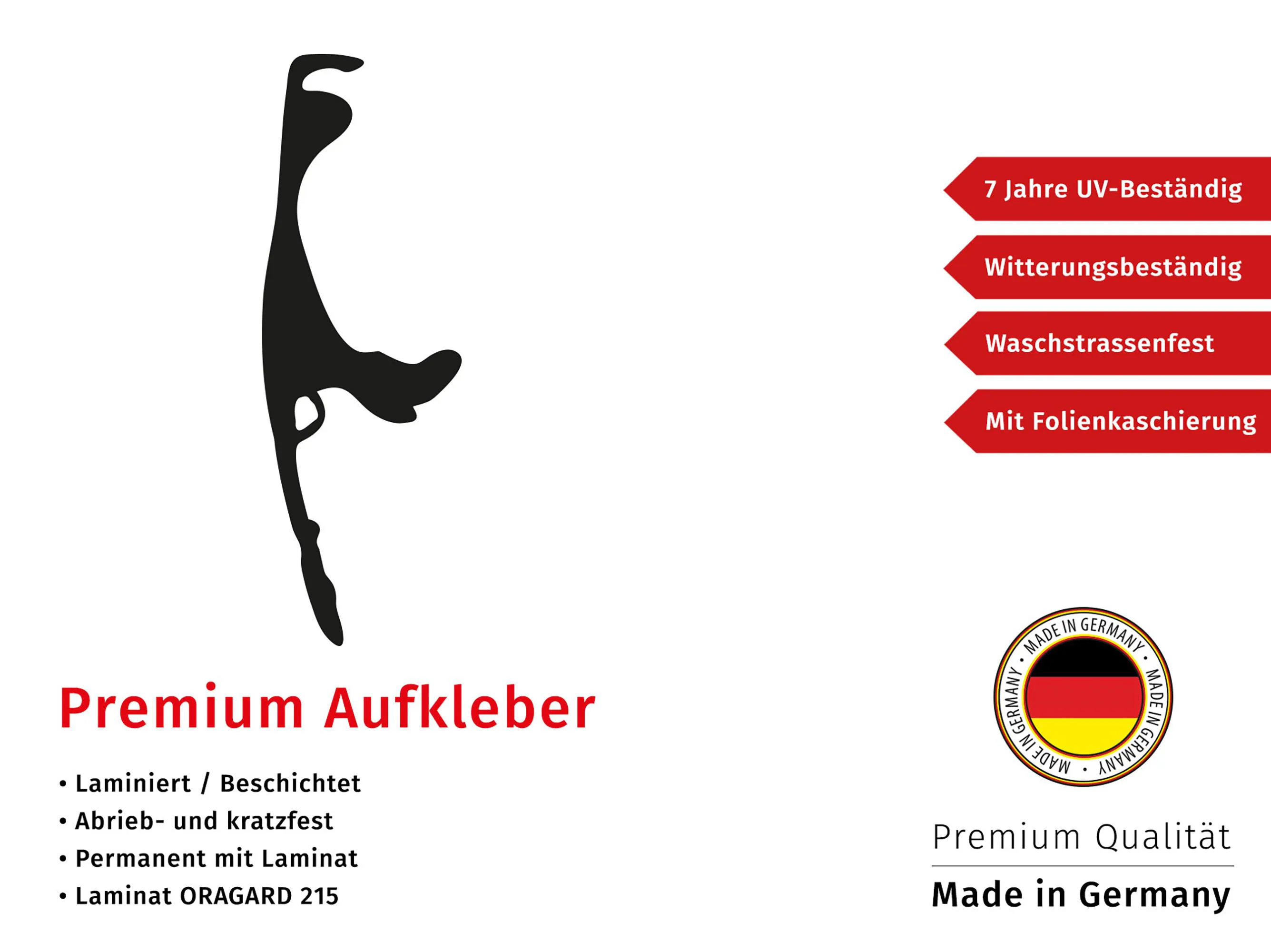 Sylt Kontur Aufkleber Sticker Auto Camper PKW Folie Wohnmobil Wetterfest UV-Beständig - image 4