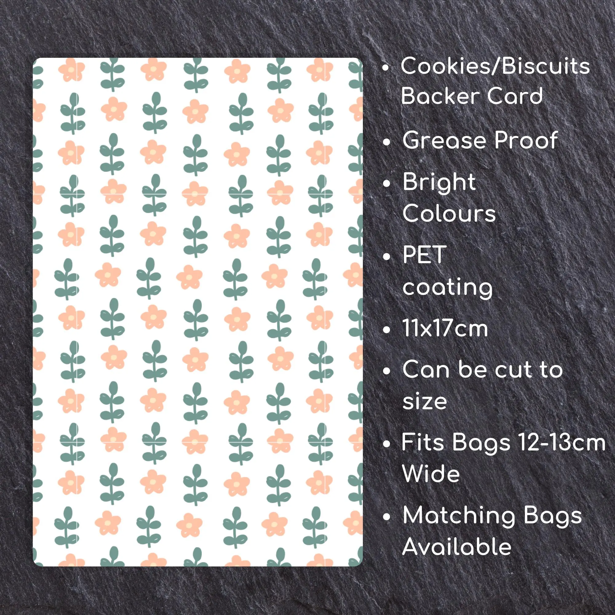 Easter Cookie Card: Greaseproof Food Safe Biscuit Backing (110x170mm) - image 3
