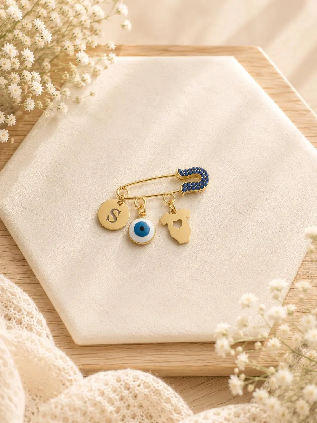 Personalized Baby Pin Brooch - image 3