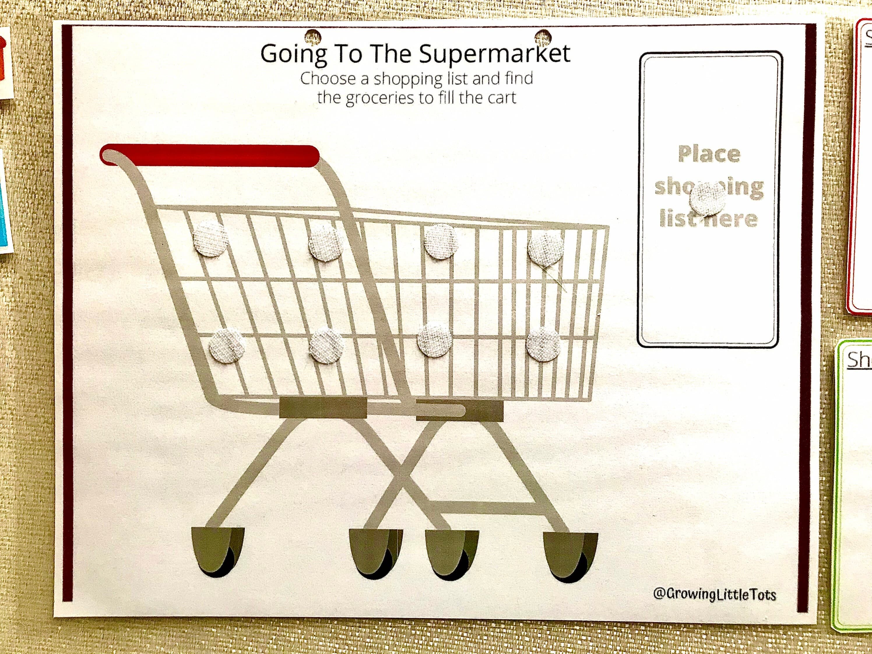 Supermarket Activity | Pre-School Activity Sheet - image 4