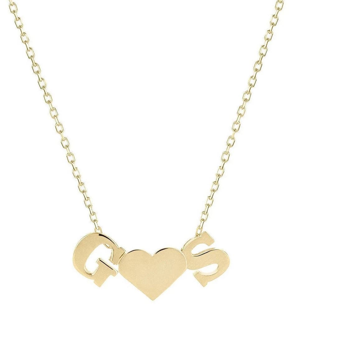 925 K Silver Initial Letter Necklaces, Gold Initial, Tiny Letter Necklaces, Minimalist Initial, Gift for Girls, Letter A B C J K M Necklaces - image 3