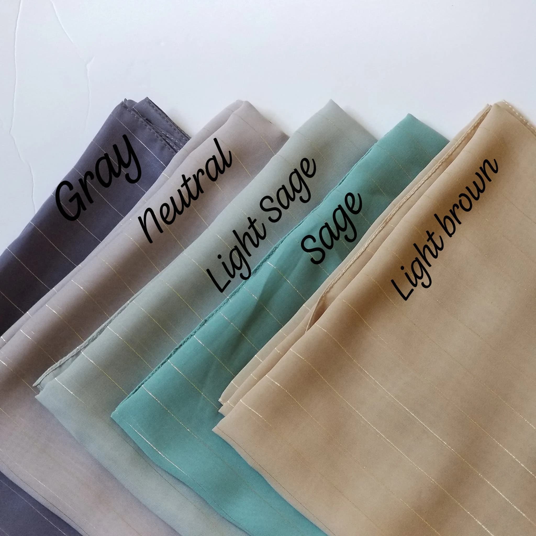 Medina Chiffon, chiffon shimmer, Hijab, Shawl, Wrap, Head Scarf Beach Wrap Sarong Cover Up for Women dubai chiffon, bridal wedding shawl - image 4