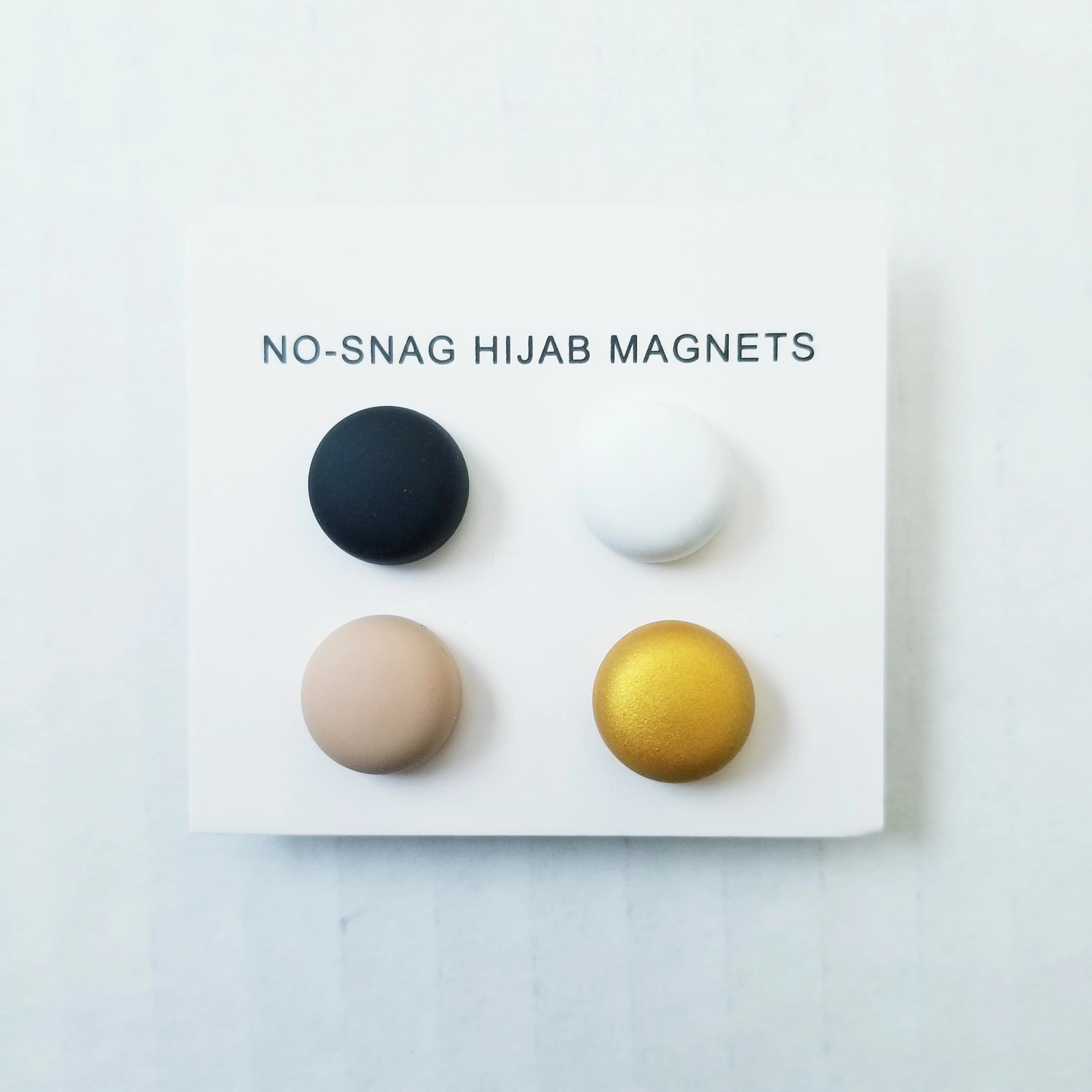 Hijab Magnets, 4 pack Hijab magnet Pins, Hijab Pins for scarf, No Snag Hijab Pins Magnetic, matte pins, Hijab Accessories, Hijab Magnet