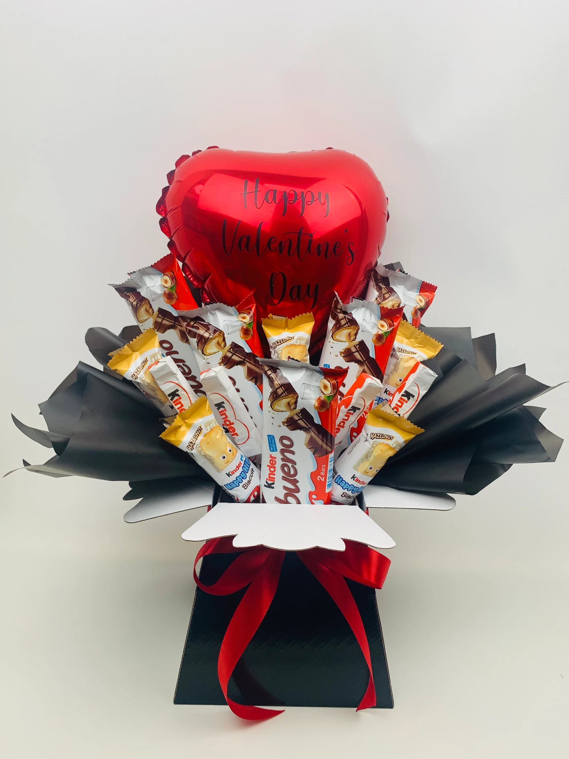 Personalized Kinder Chocolate Bouquet: Sweet Treat Hamper