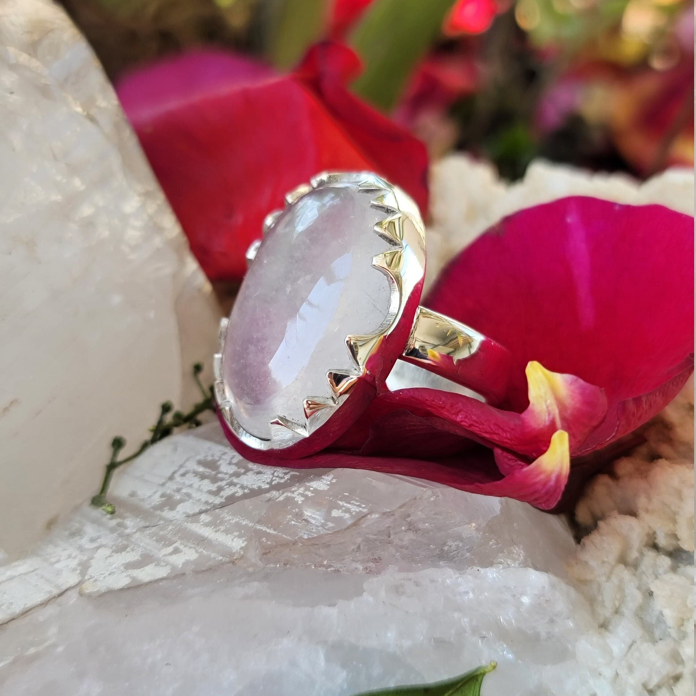 Dur e Najaf Ring, Natural Dur e Najaf Stone, 925 Sterling Silver Handmade Ring Lucky, Moonstone Ring Silver