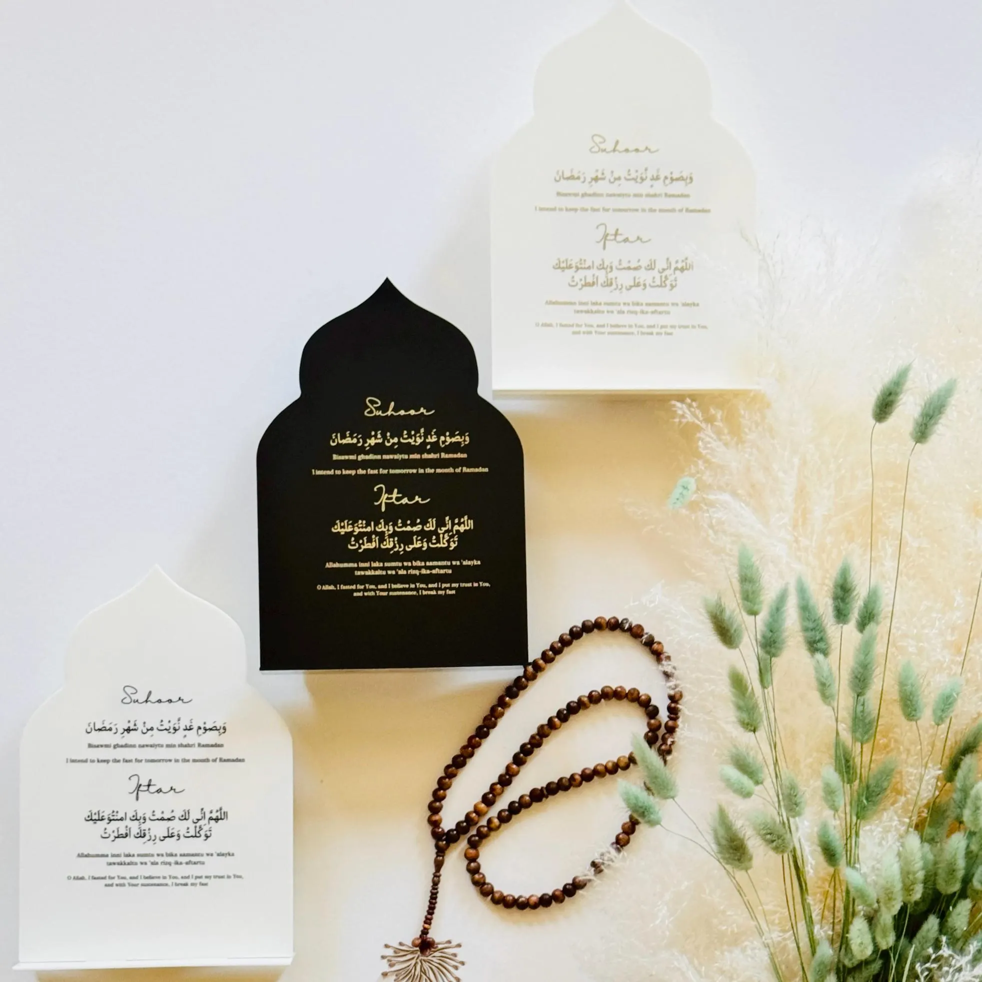 Acrylic Suhoor and Iftar Dua Sign: Ramadan Home Decor - image 5