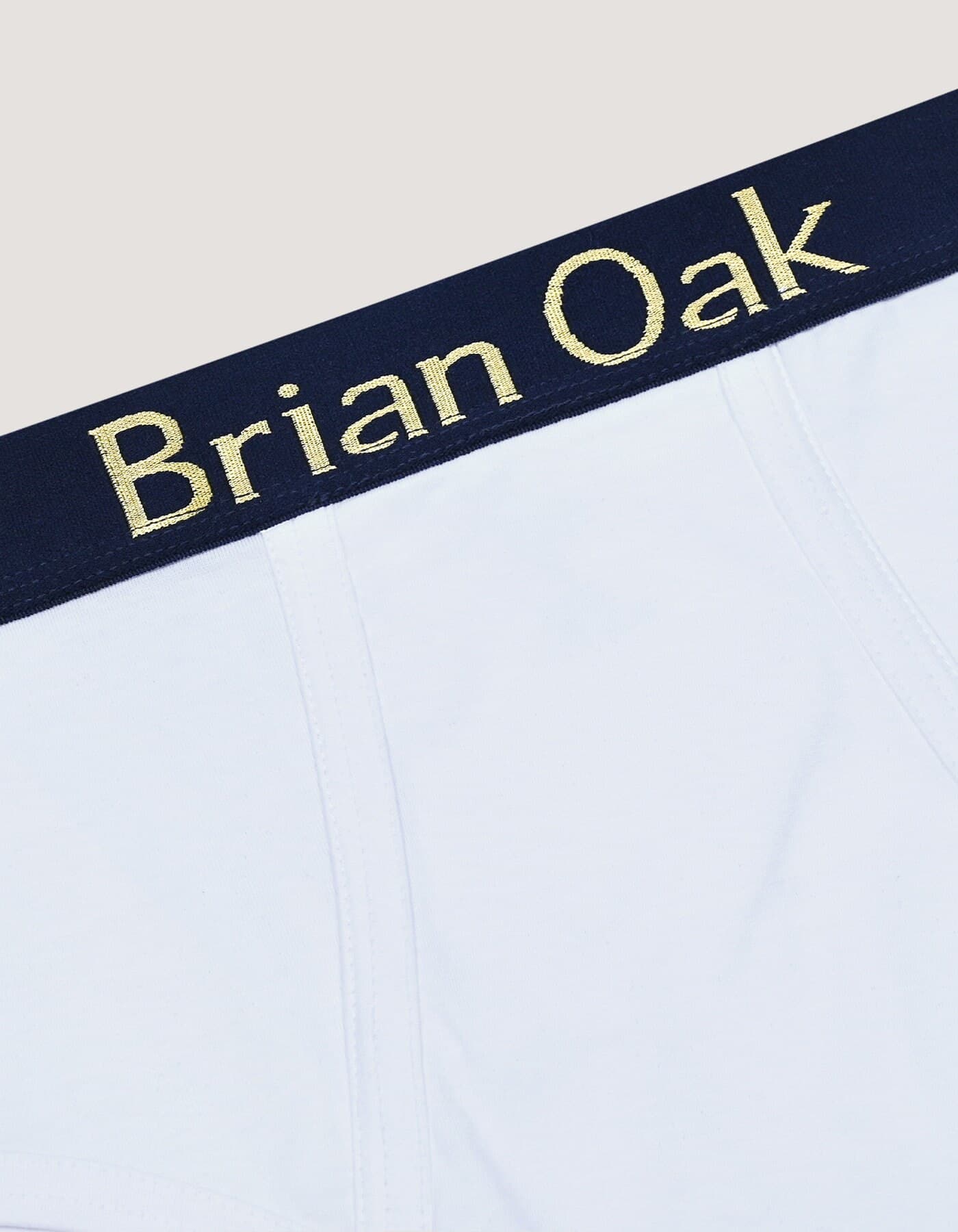 Mens White Cotton Stretch Brief - image 4
