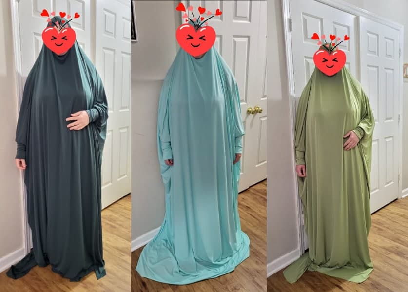 Floor length ity jilbab