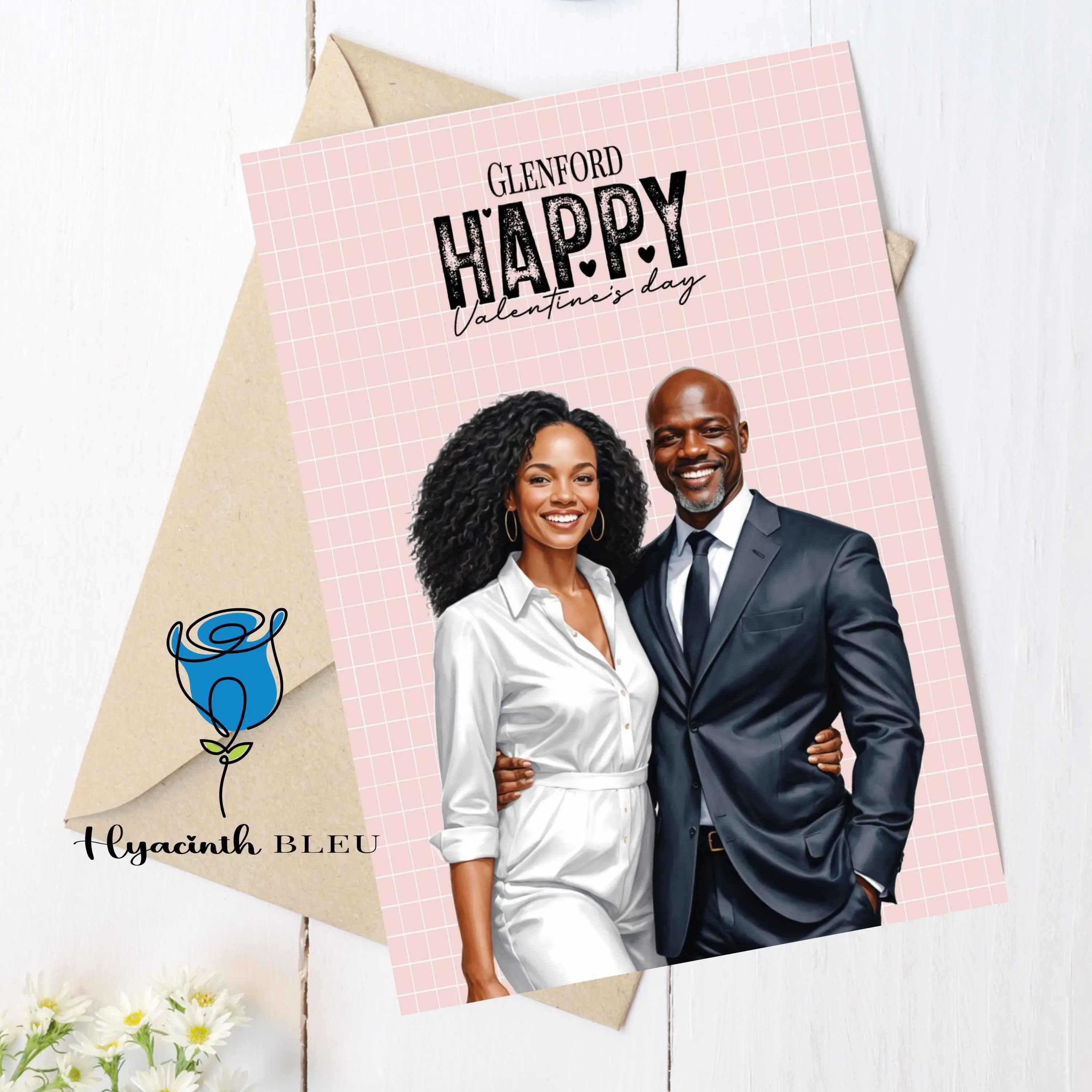 Personalized Anniversary Card For Partner: Luxury Matte Finish - image 4