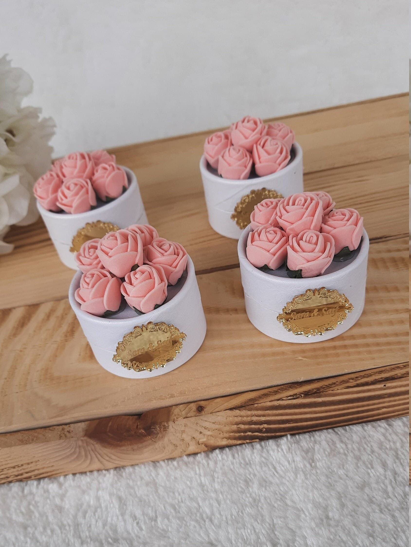 Wedding Gift Box,Wedding Favor for Guests,Engagement Gift,Bridesmaids Favors,Wedding Candy Box,Rustic Wedding Favor,Personalized Gifts - image 5
