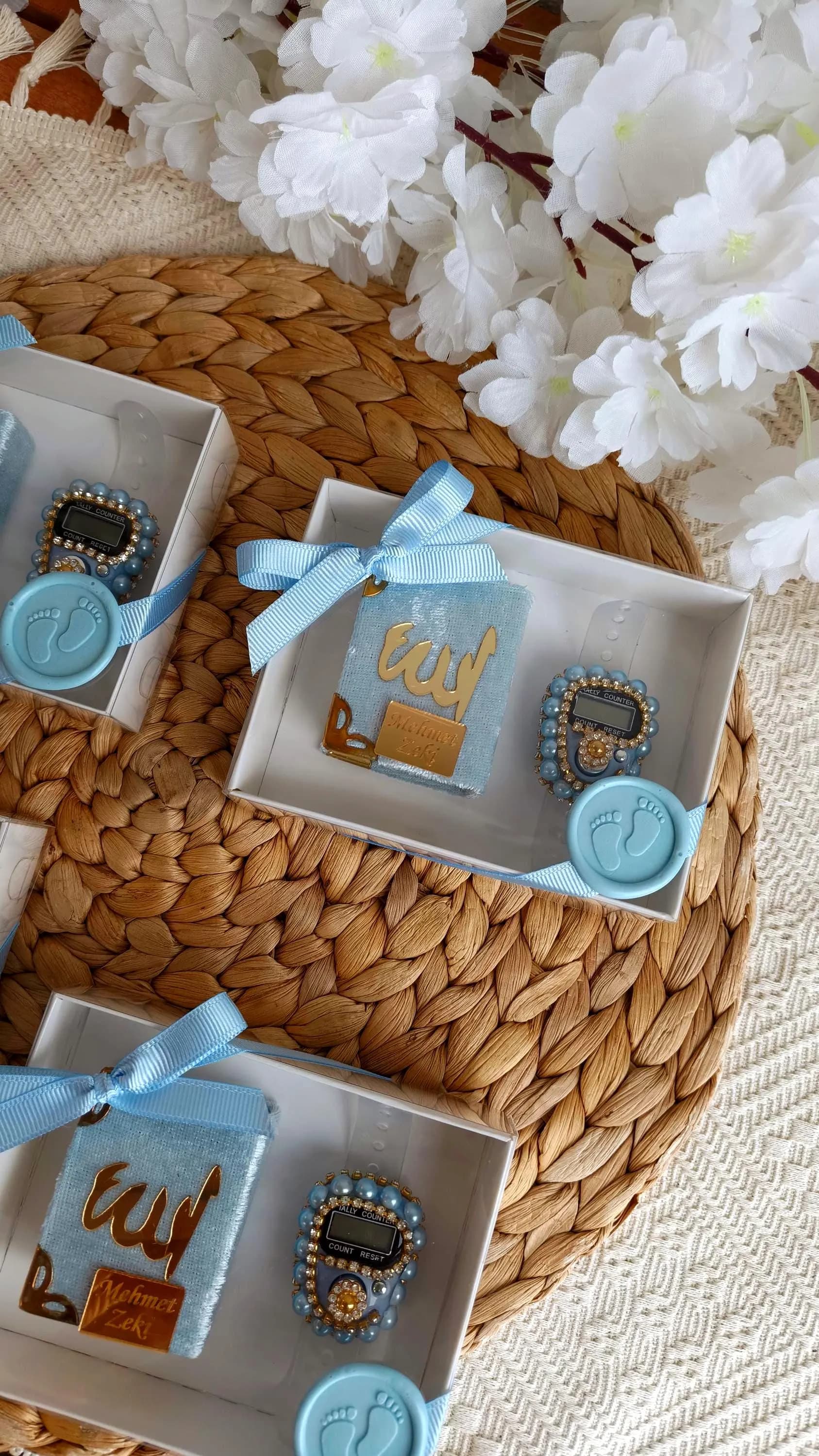 Personalized Ramadan Gift Set, Mini Quran, Prayer Counter, Islamic Favors - image 5