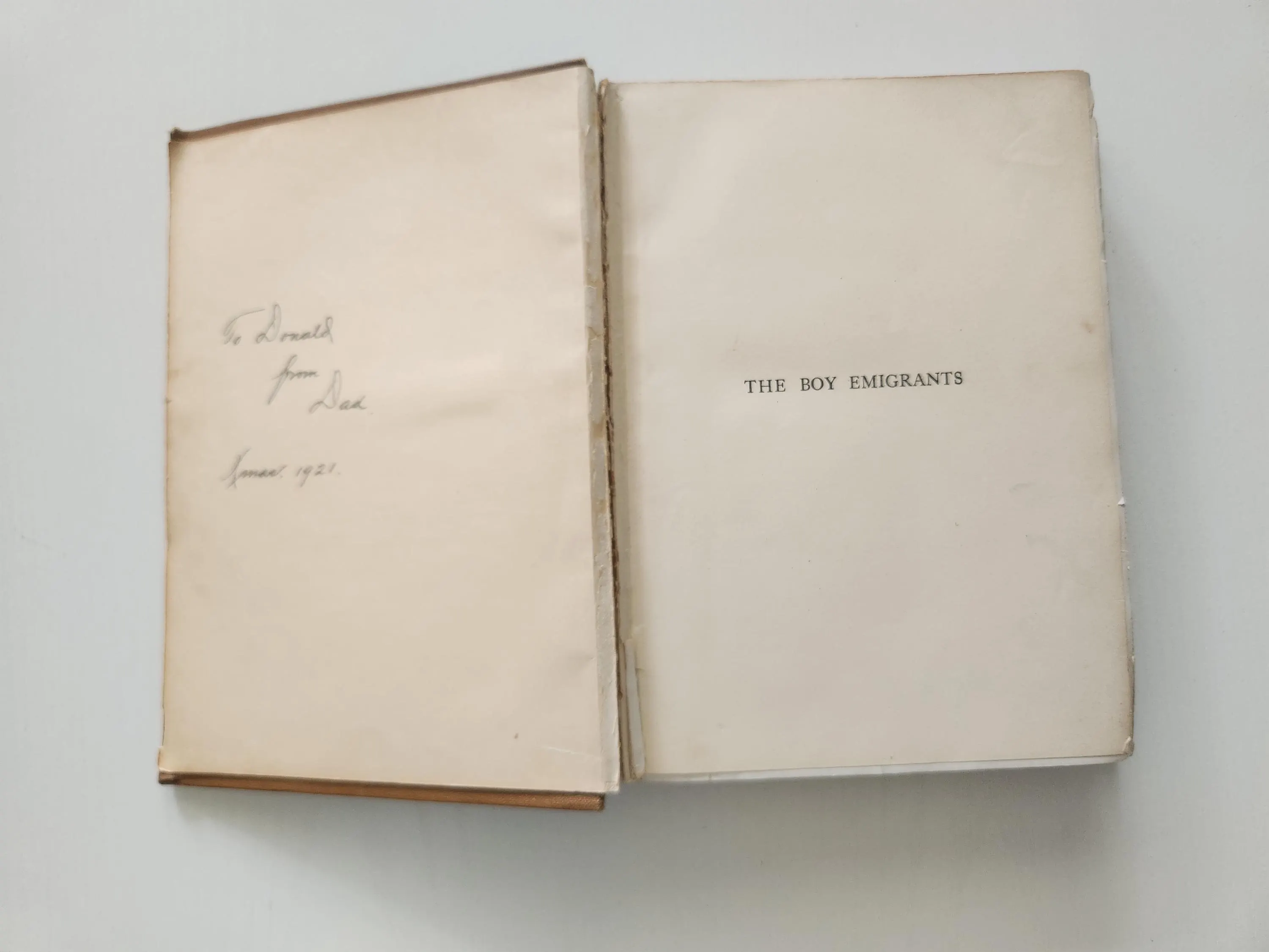 Antique The Boy Emigrants by Noah Brooks, Historical Adventure Novel (1920) - image 4