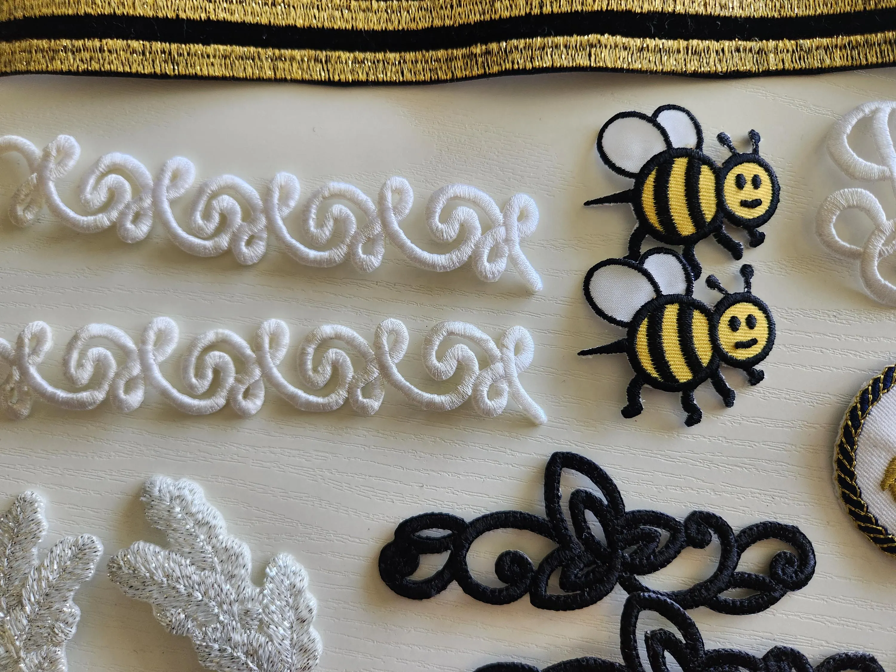 Vintage Embroidered Sew-On Applique Patches - Lot of 18, Craft Embellishments - image 5