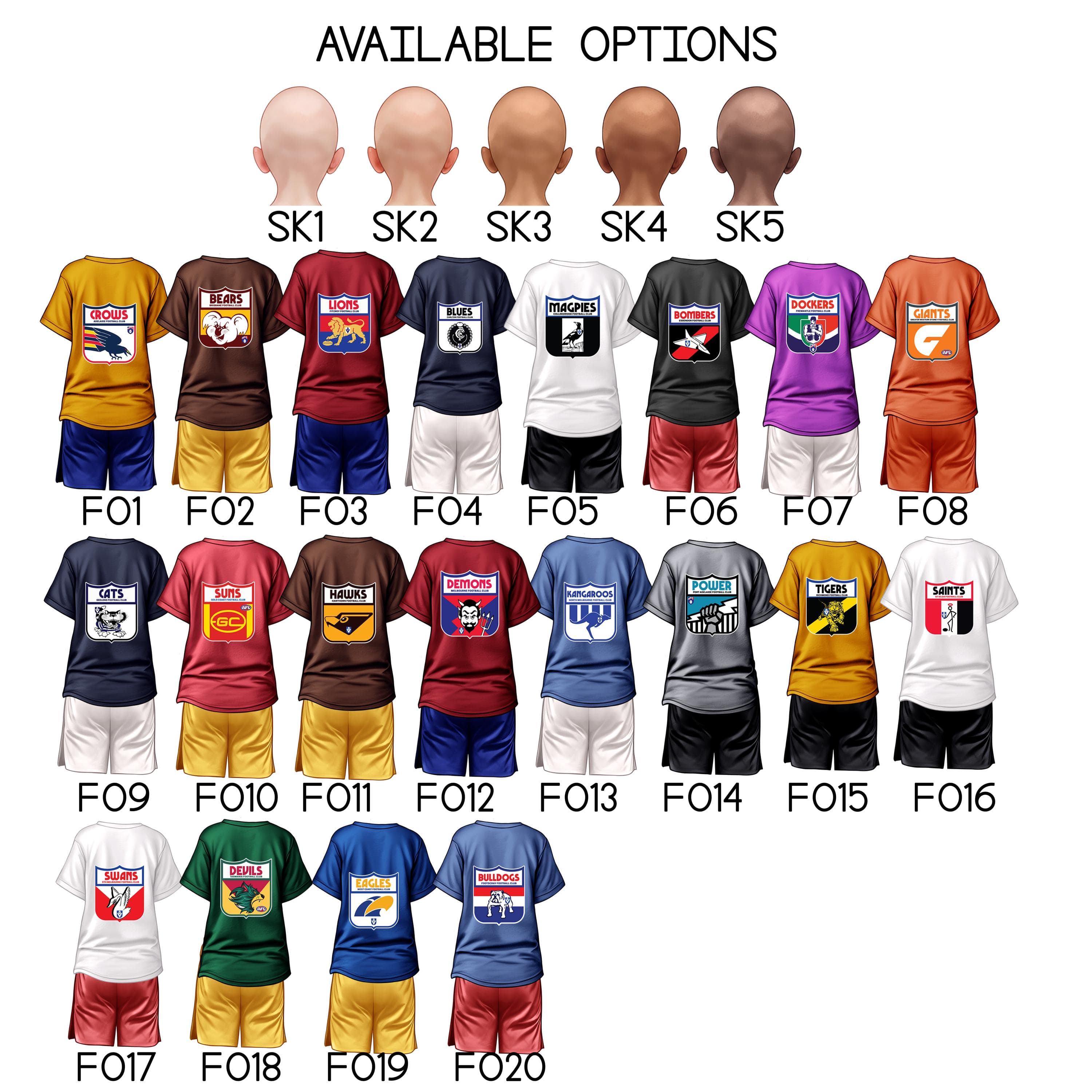 Custom AFL Birthday Card: Australian Rules Football, Girls (Digital Download) - image 4