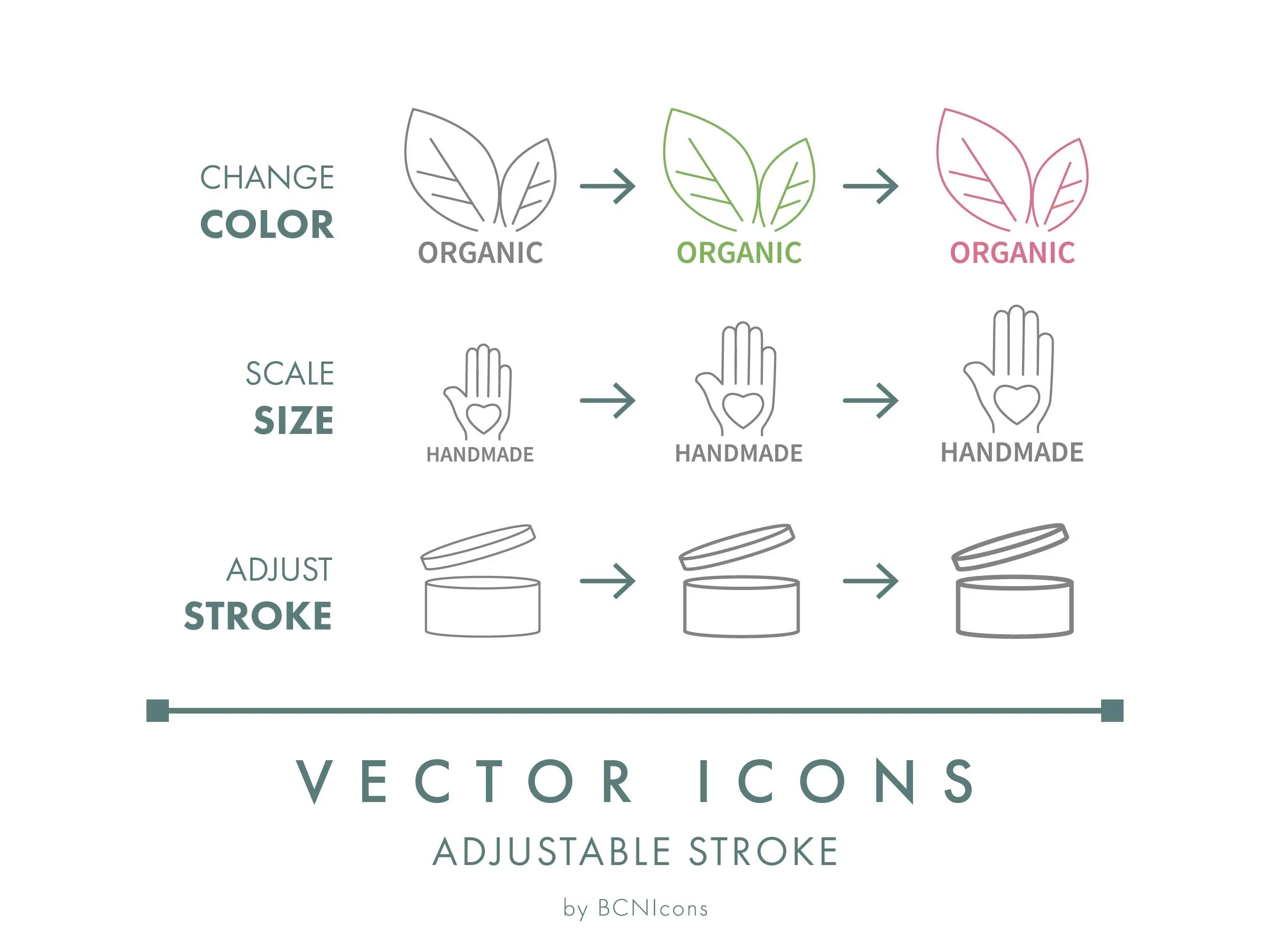 Refill Packaging Line Icon SVG, Minimalist Refillable Product Packaging Logo PNG, Reuse Label Eco Friendly Vector Symbol - image 3