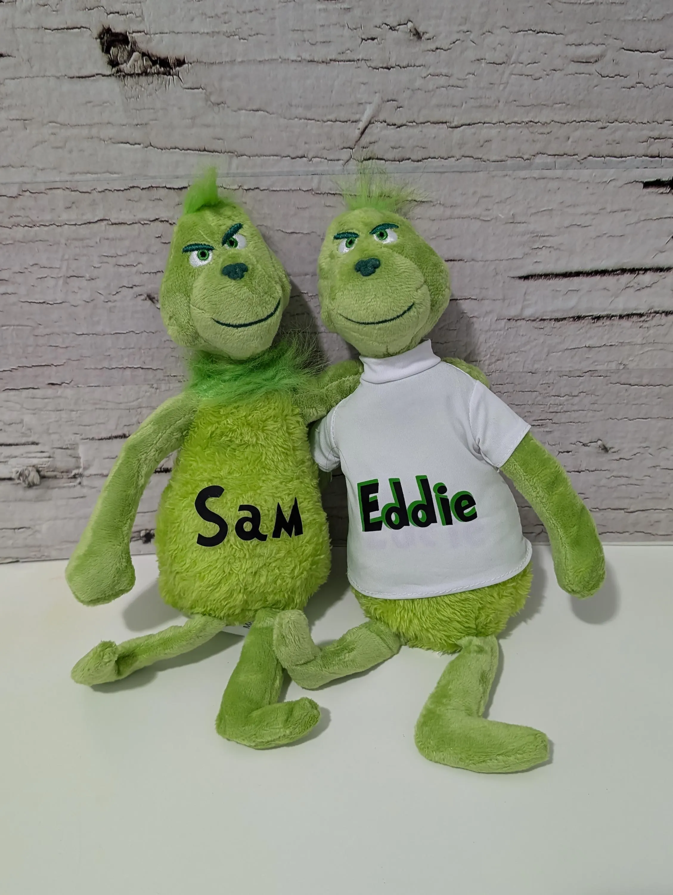 Personalized Grinch Plush: Christmas Stuffy, Holiday Decor (DUTY/TARIFF FREE) - image 2