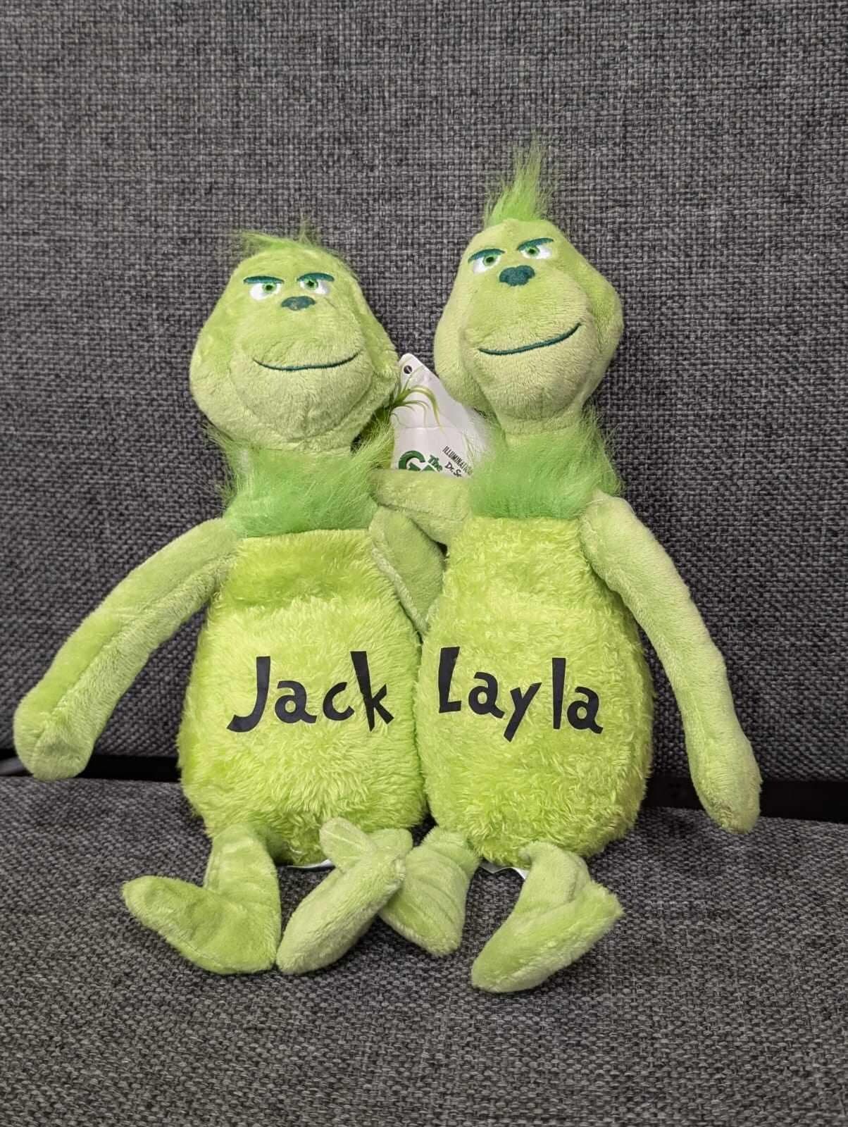 Personalized Grinch Plush: Christmas Stuffy, Holiday Decor (DUTY/TARIFF FREE) - image 3